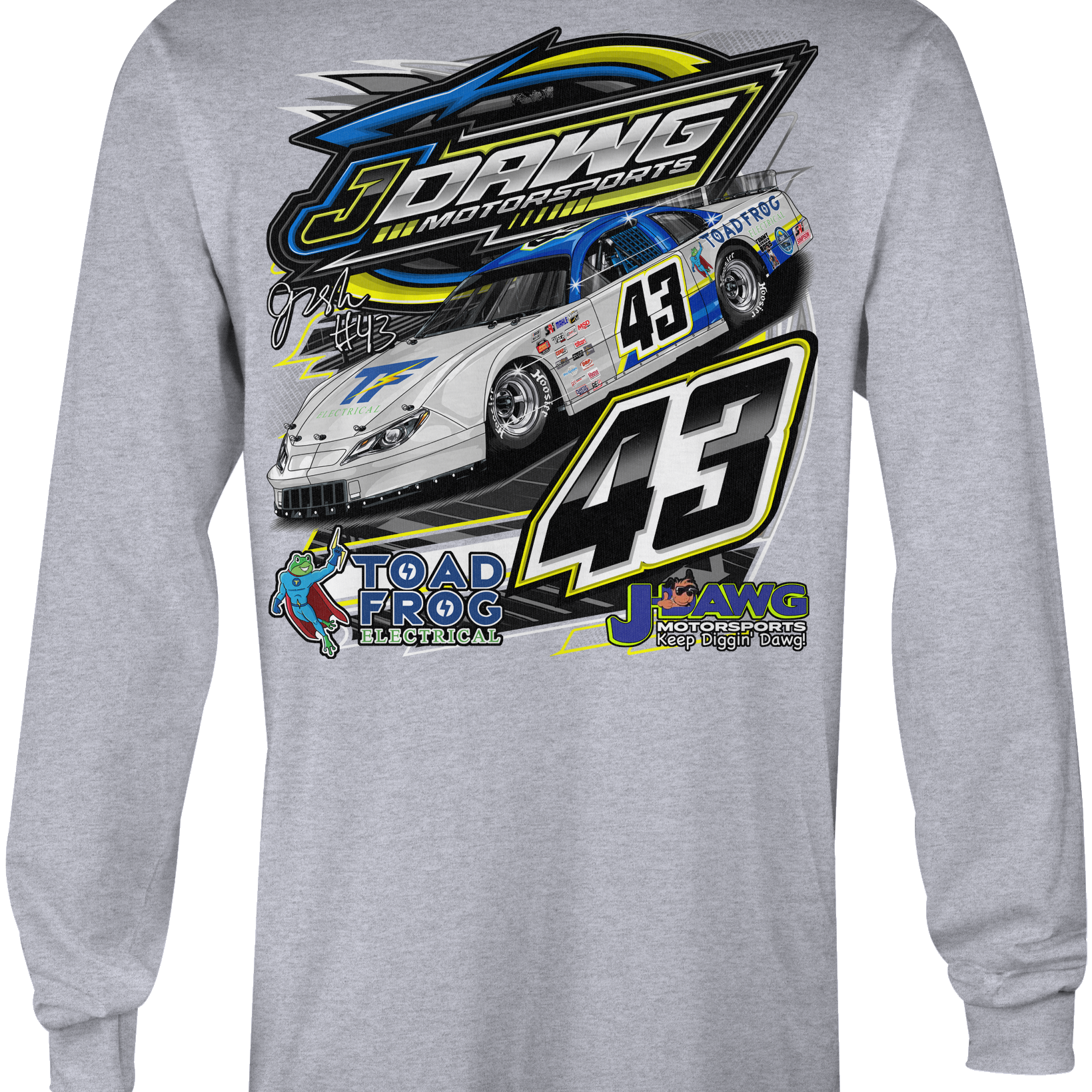 J Dawg Motorsports & Toadfrog Racing Long Sleeves