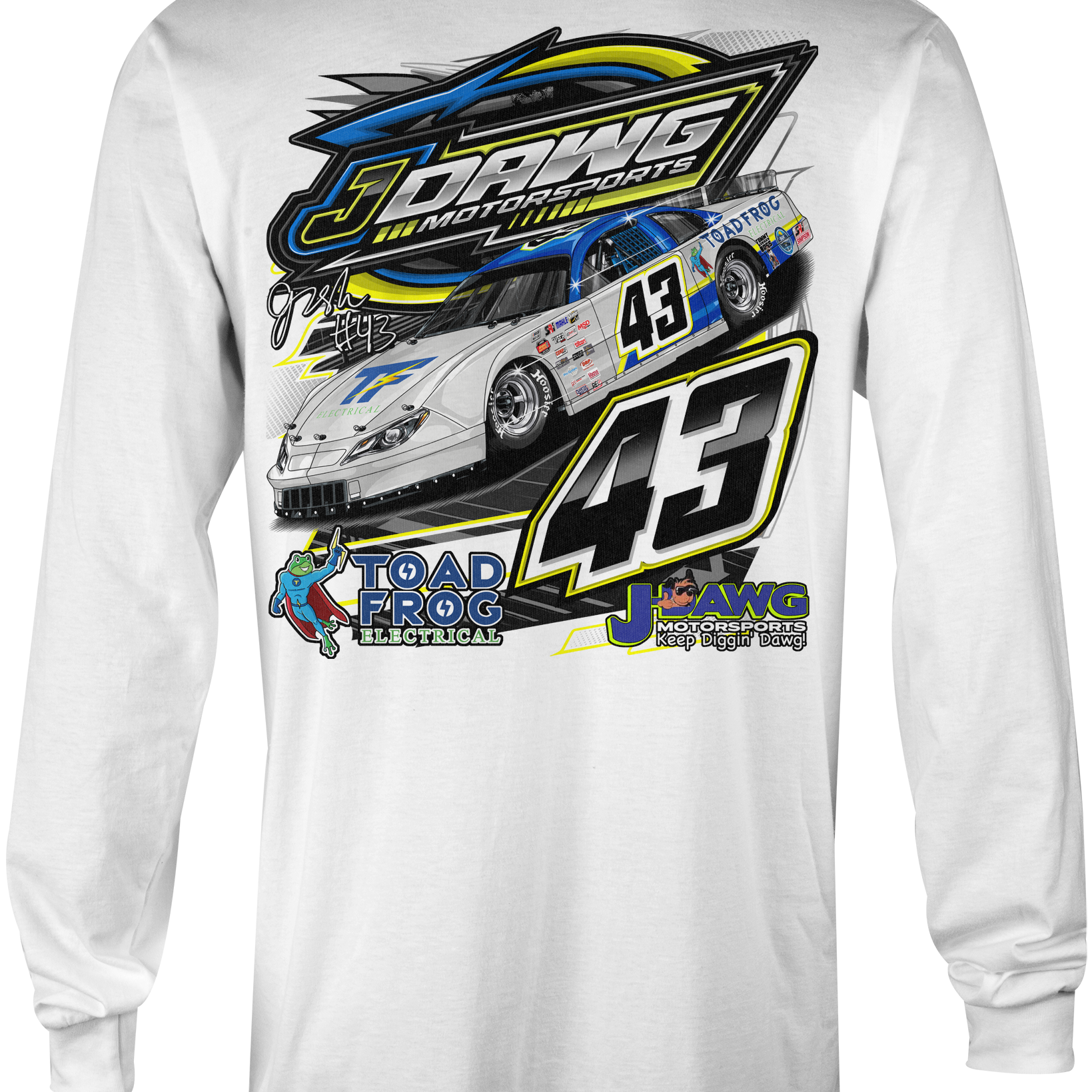 J Dawg Motorsports & Toadfrog Racing Long Sleeves