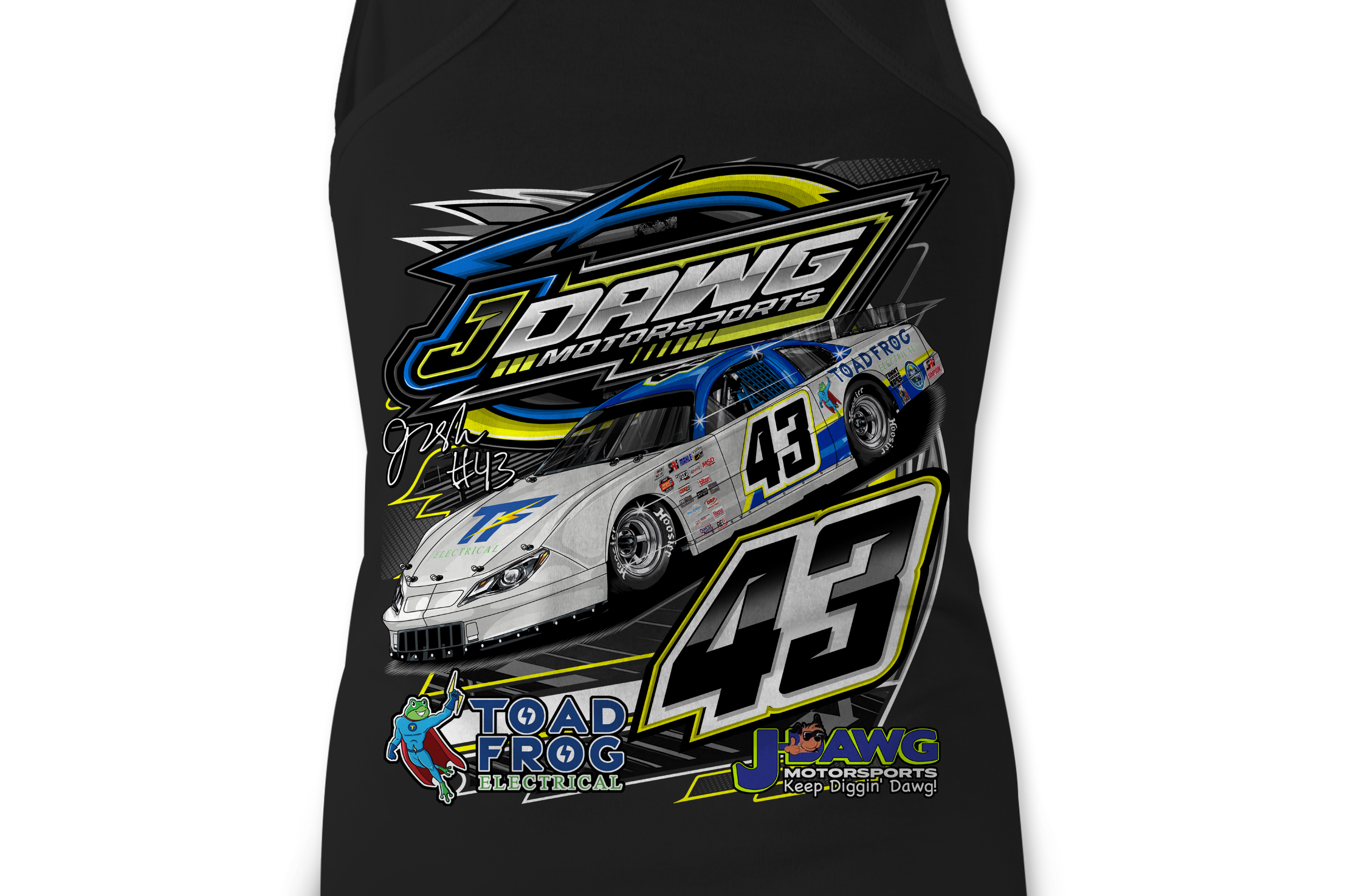 J Dawg Motorsports Tank Tops