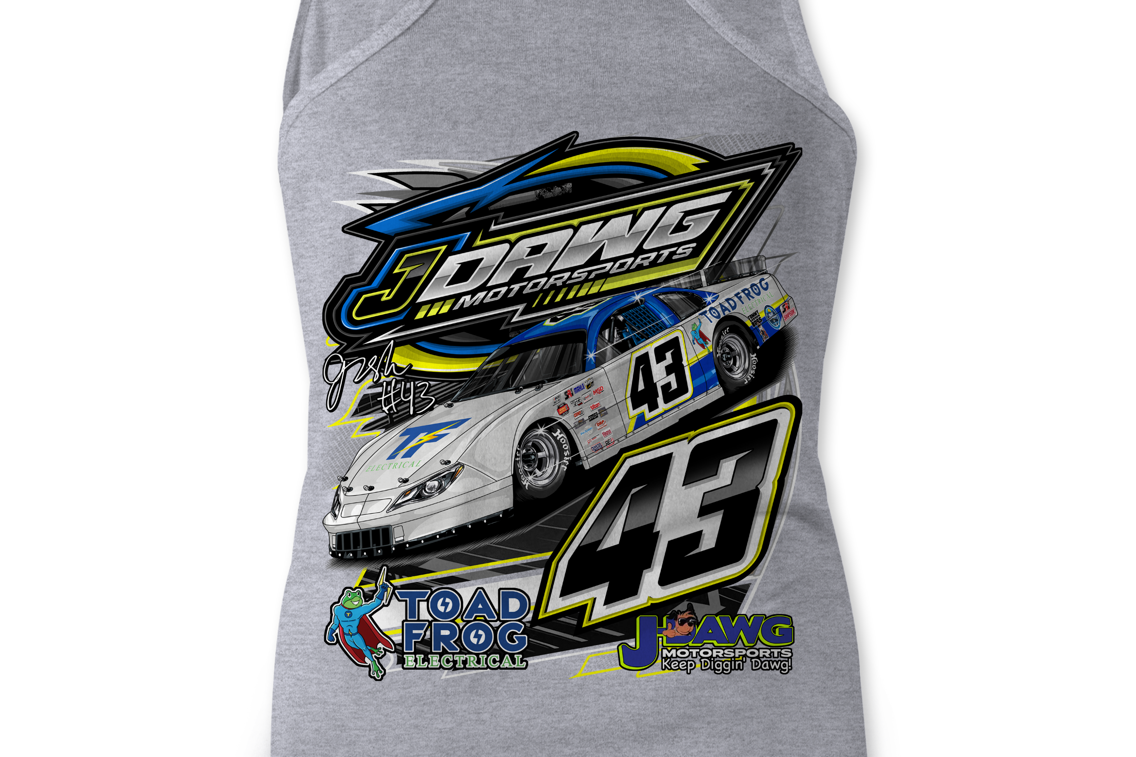 J Dawg Motorsports Tank Tops