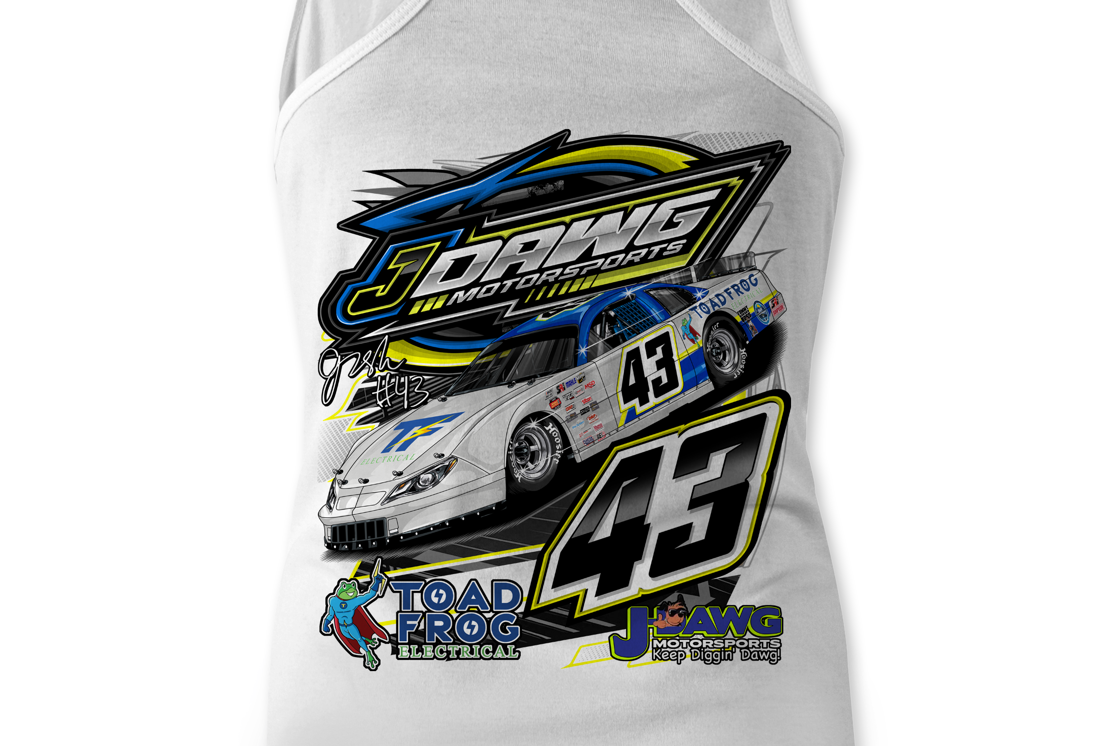 J Dawg Motorsports Tank Tops