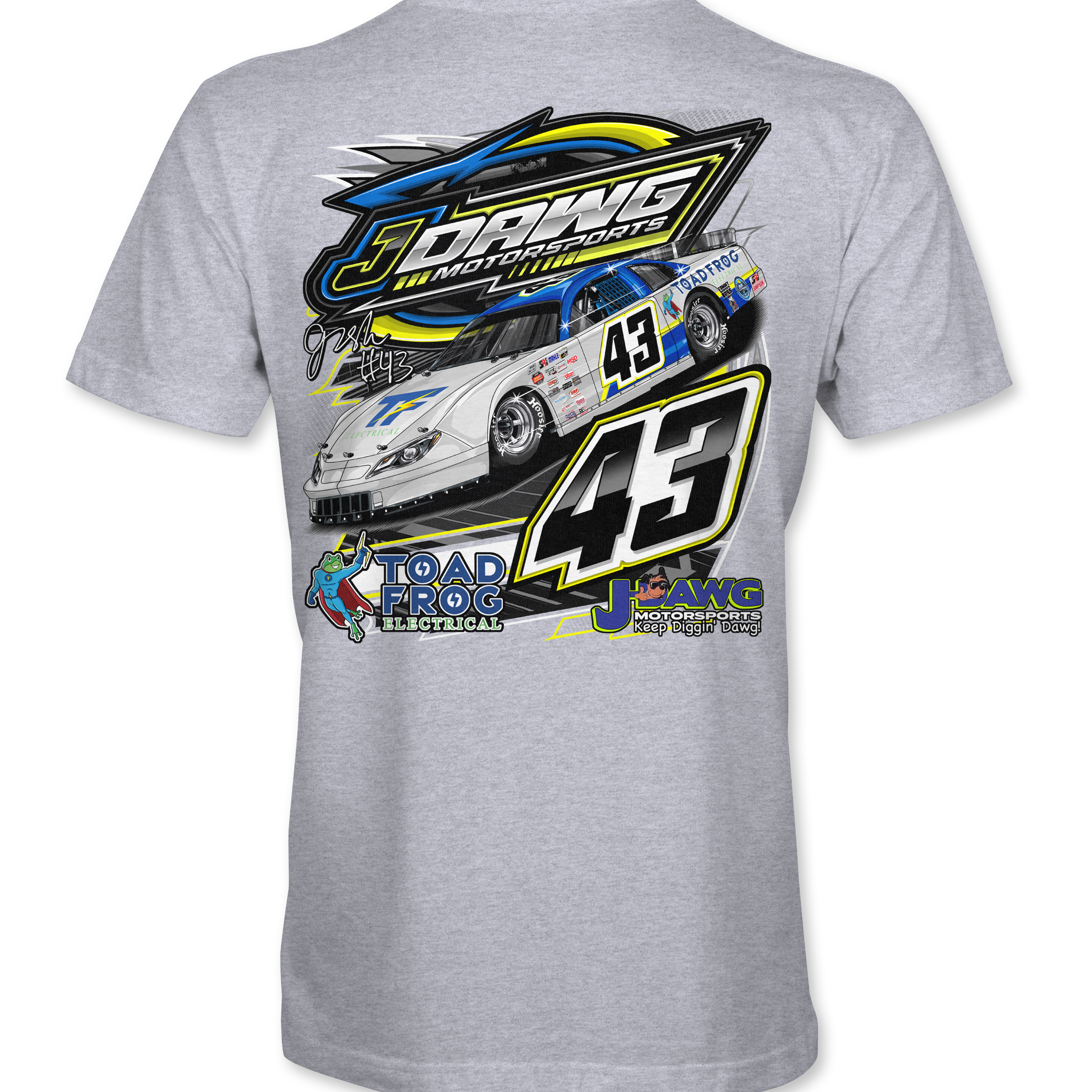 J Dawg Motorsports & Toadfrog Racing T-Shirts