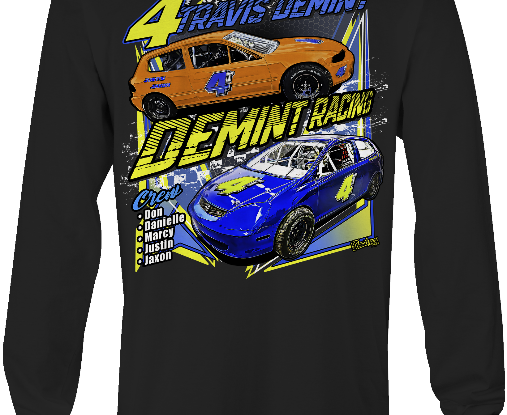 Dimint Demint Racing 2026 Long Sleeves – Black Acid Apparel