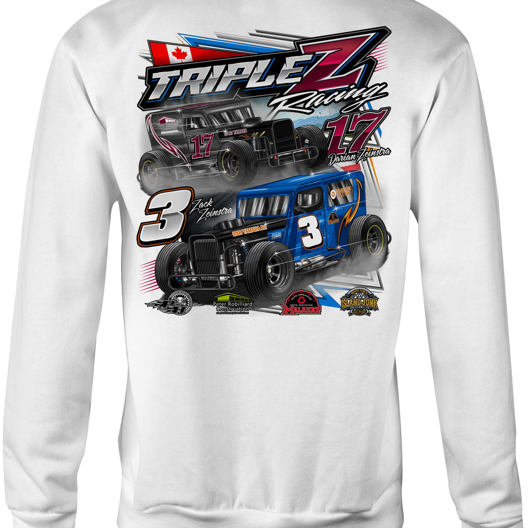 Triple Z Racing 2026 Crewneck Sweatshirts