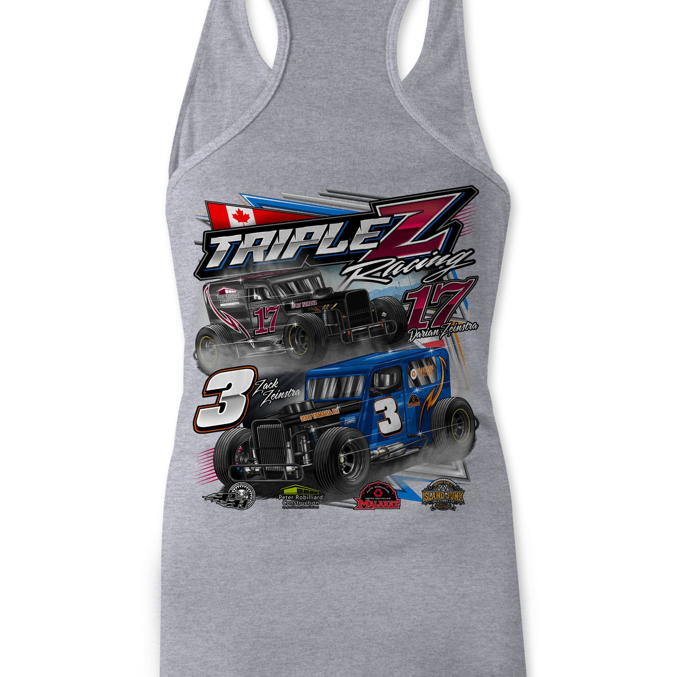 Triple Z Racing 2026 Tank Tops