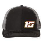 Logan Clark Richardson Trucker Hat Black Acid Apparel