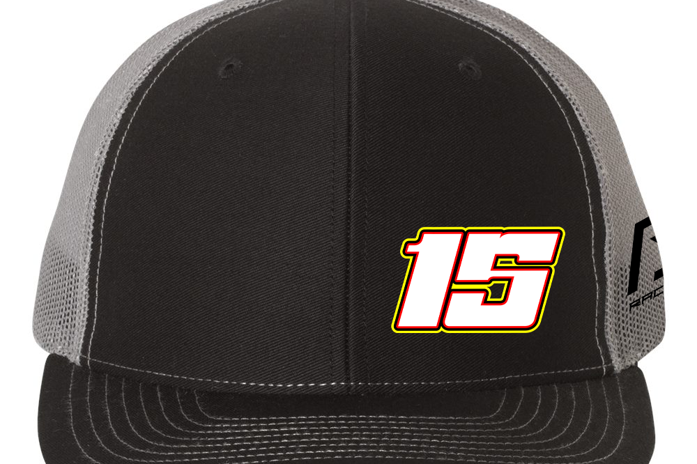 Logan Clark Richardson Trucker Hat Black Acid Apparel