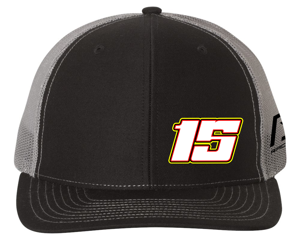 Logan Clark Richardson Trucker Hat Black Acid Apparel