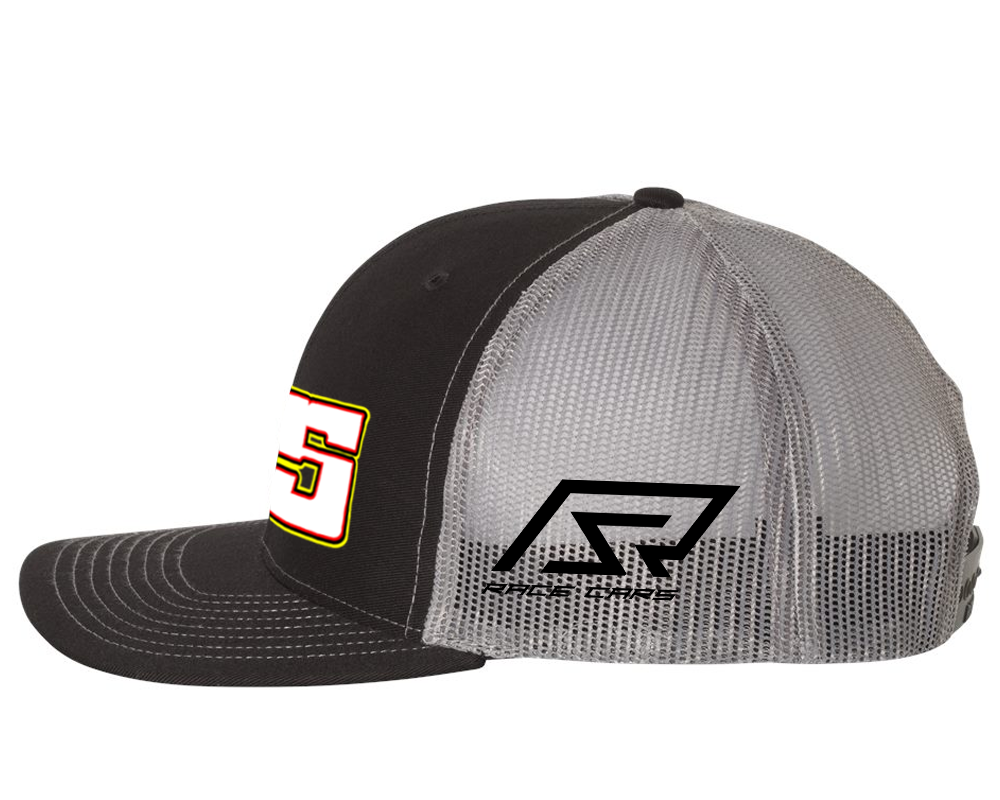 Logan Clark Richardson Trucker Hat Black Acid Apparel