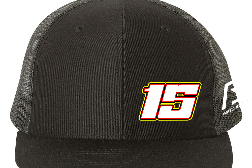 Logan Clark Richardson Trucker Hat Black Acid Apparel