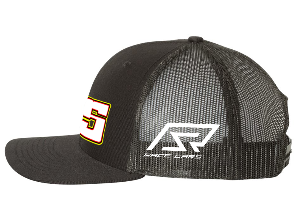 Logan Clark Richardson Trucker Hat Black Acid Apparel