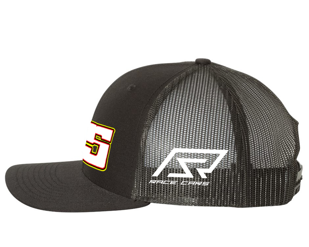 Logan Clark Richardson Trucker Hat Black Acid Apparel