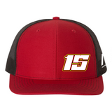 Logan Clark Richardson Trucker Hat Black Acid Apparel