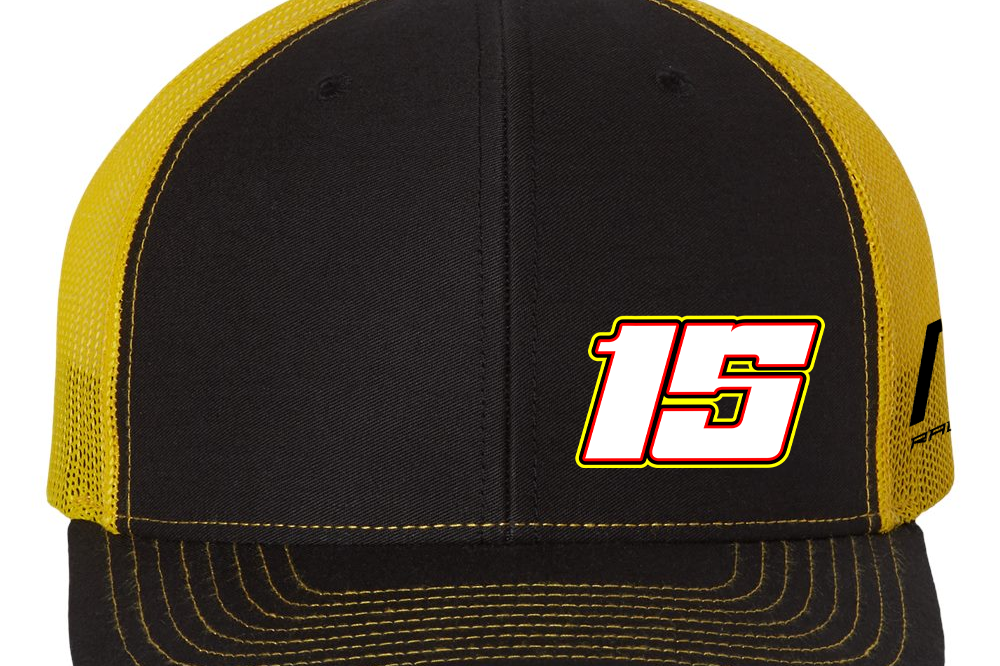 Logan Clark Richardson Trucker Hat Black Acid Apparel