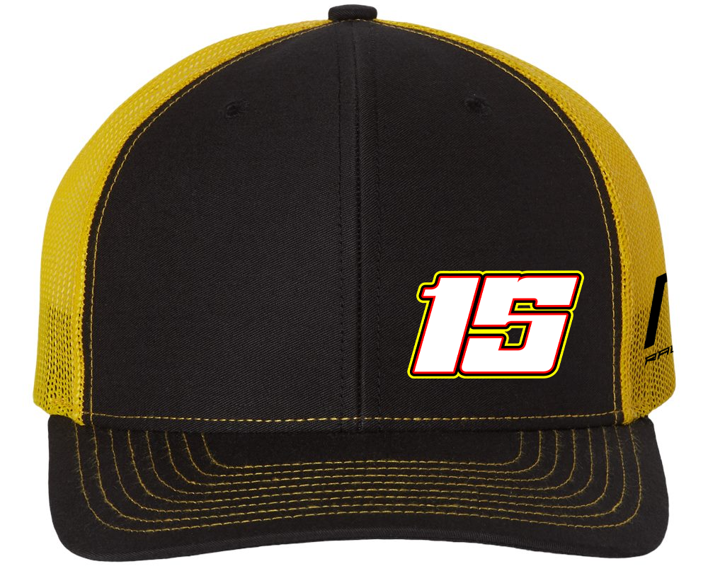 Logan Clark Richardson Trucker Hat Black Acid Apparel