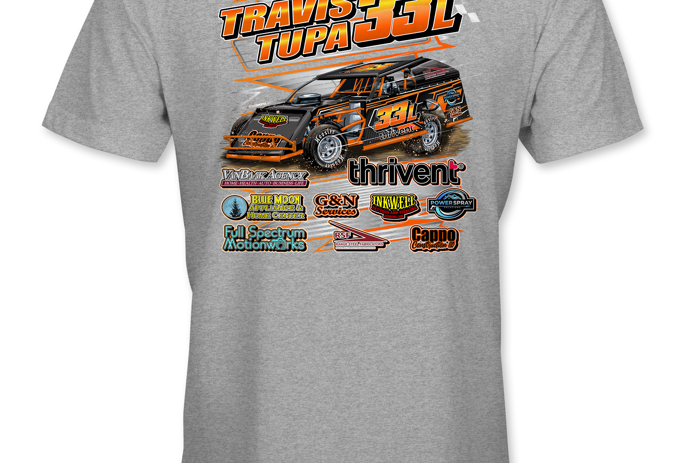 Travis Tupa T-Shirts Black Acid Apparel