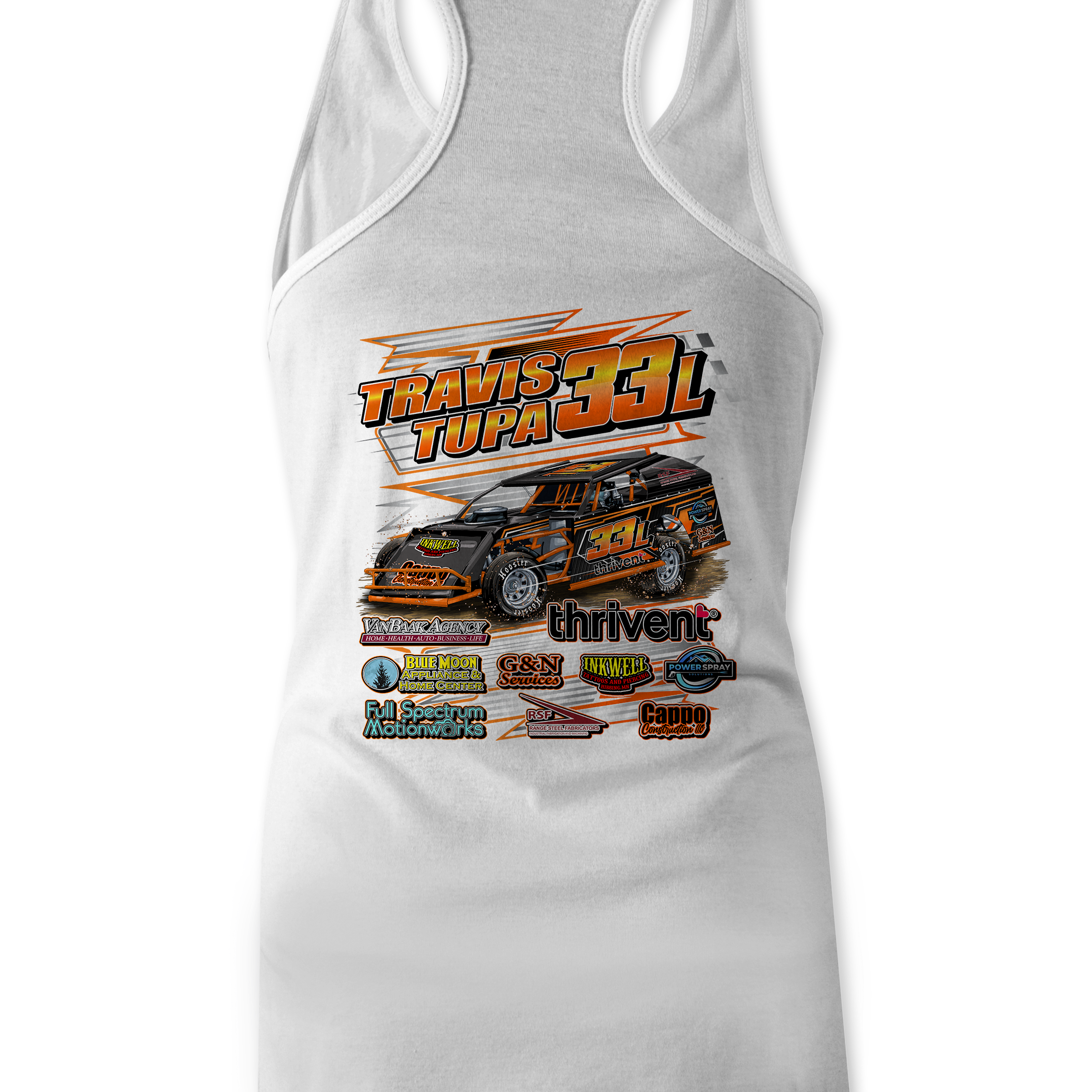 Travis Tupa Tank Tops Black Acid Apparel