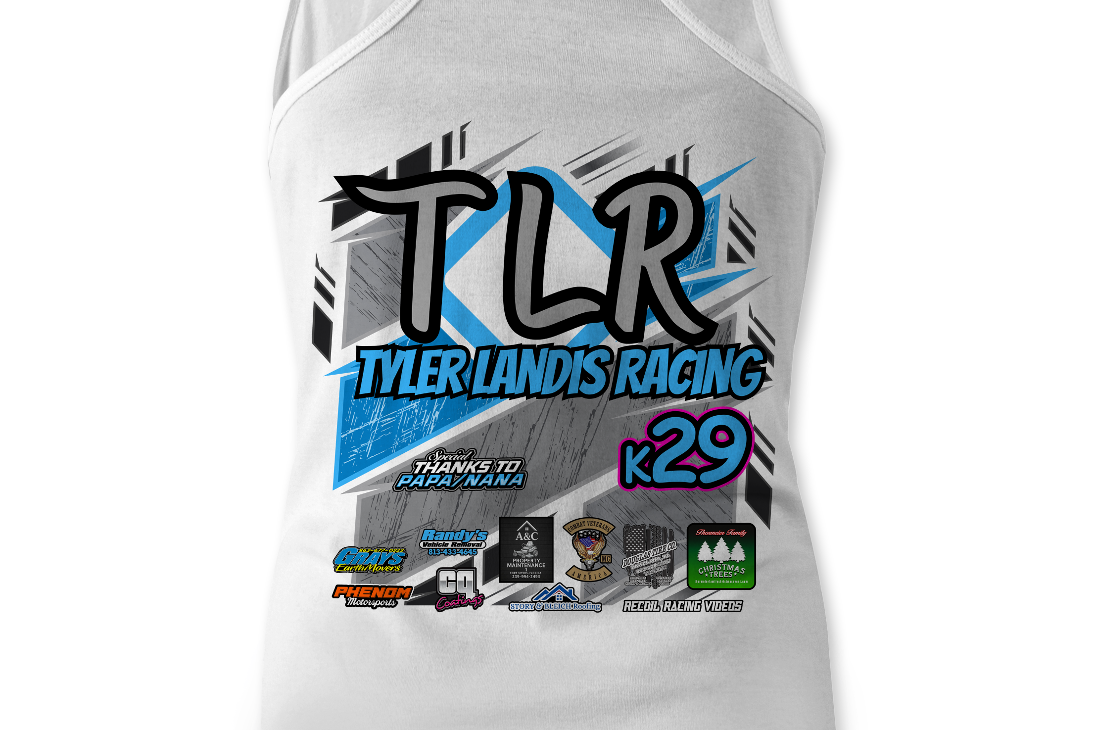 Tyler Landis Tank Tops