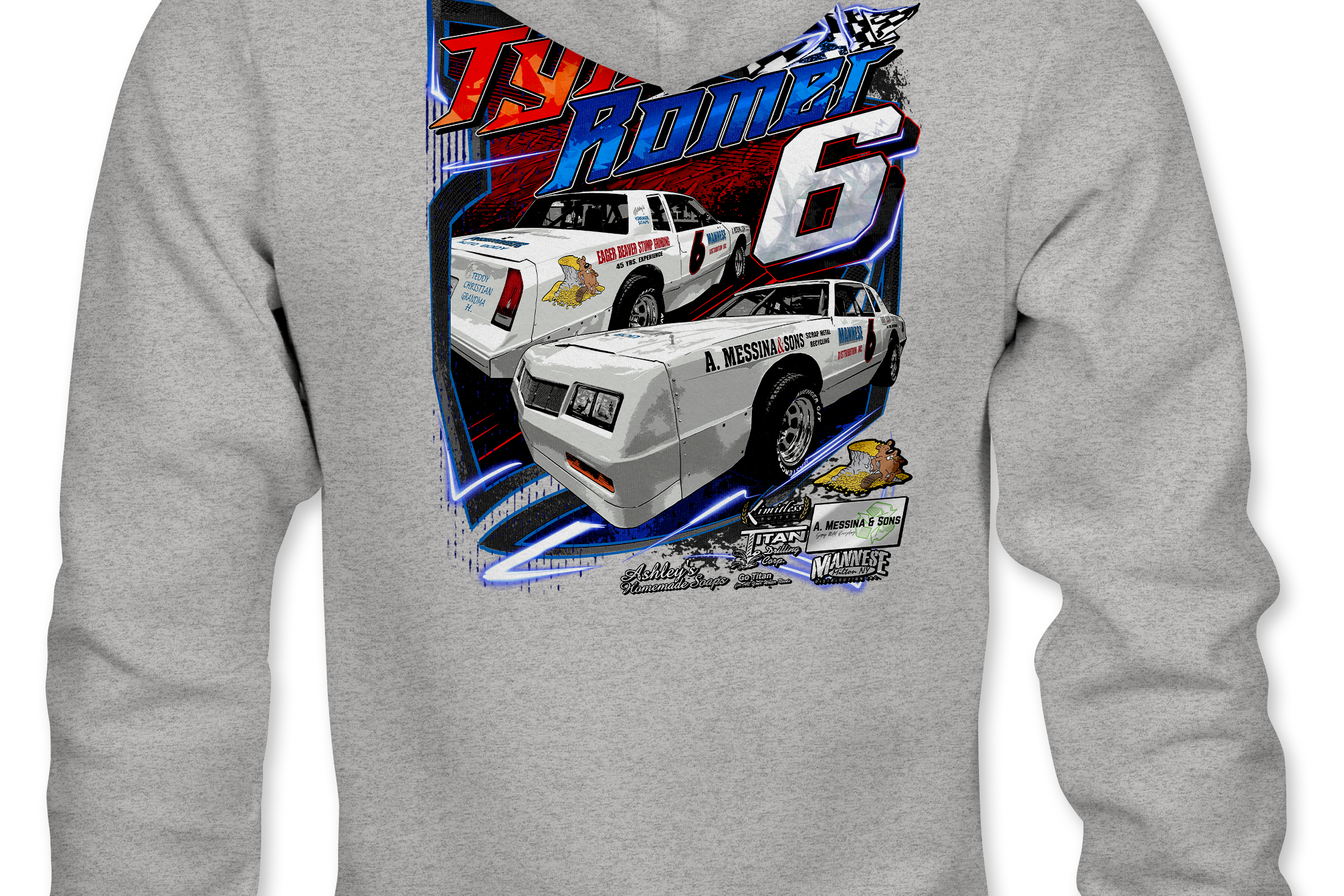 Tyler Romer Hoodies Black Acid Apparel