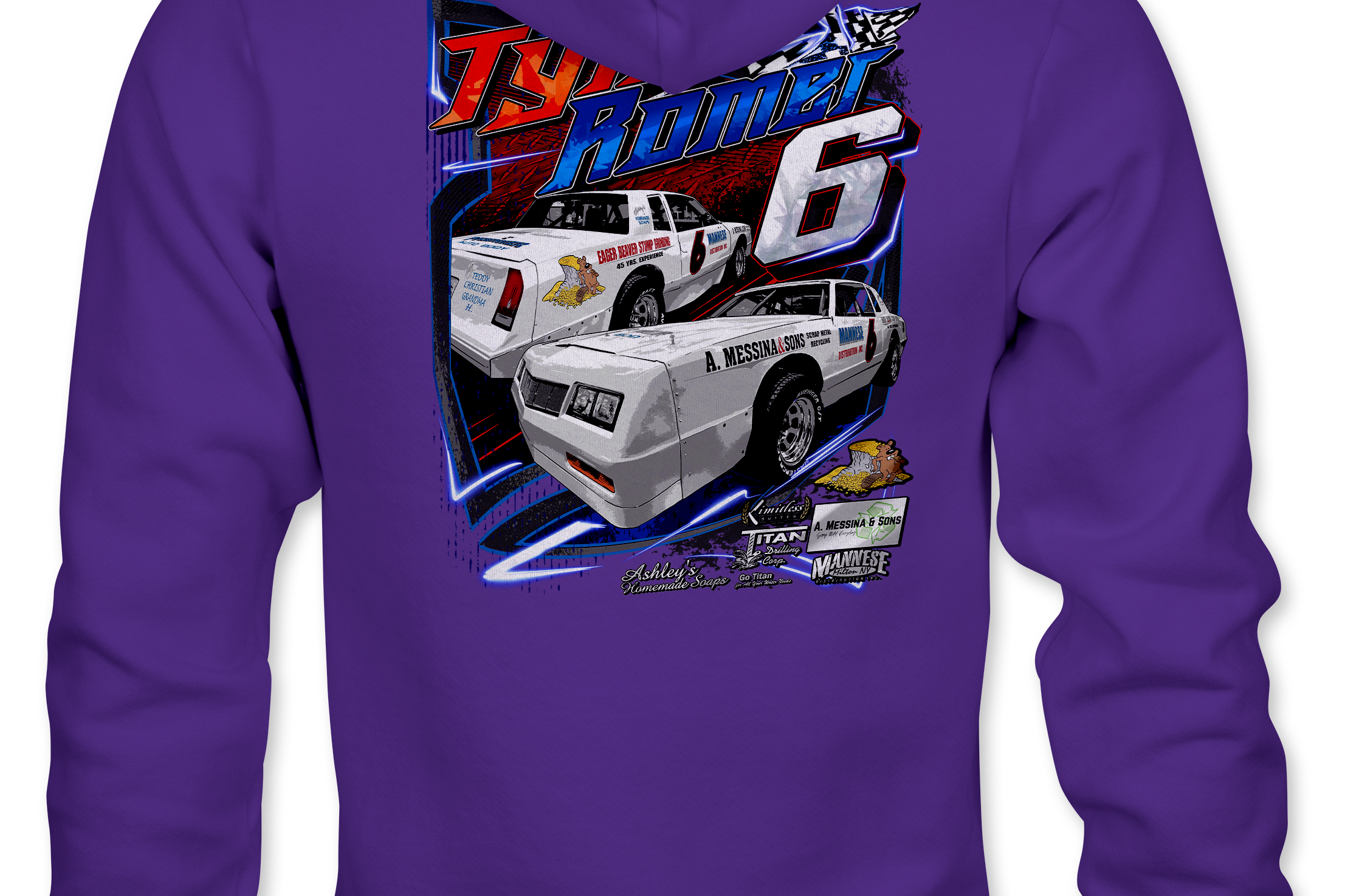 Tyler Romer Hoodies Black Acid Apparel