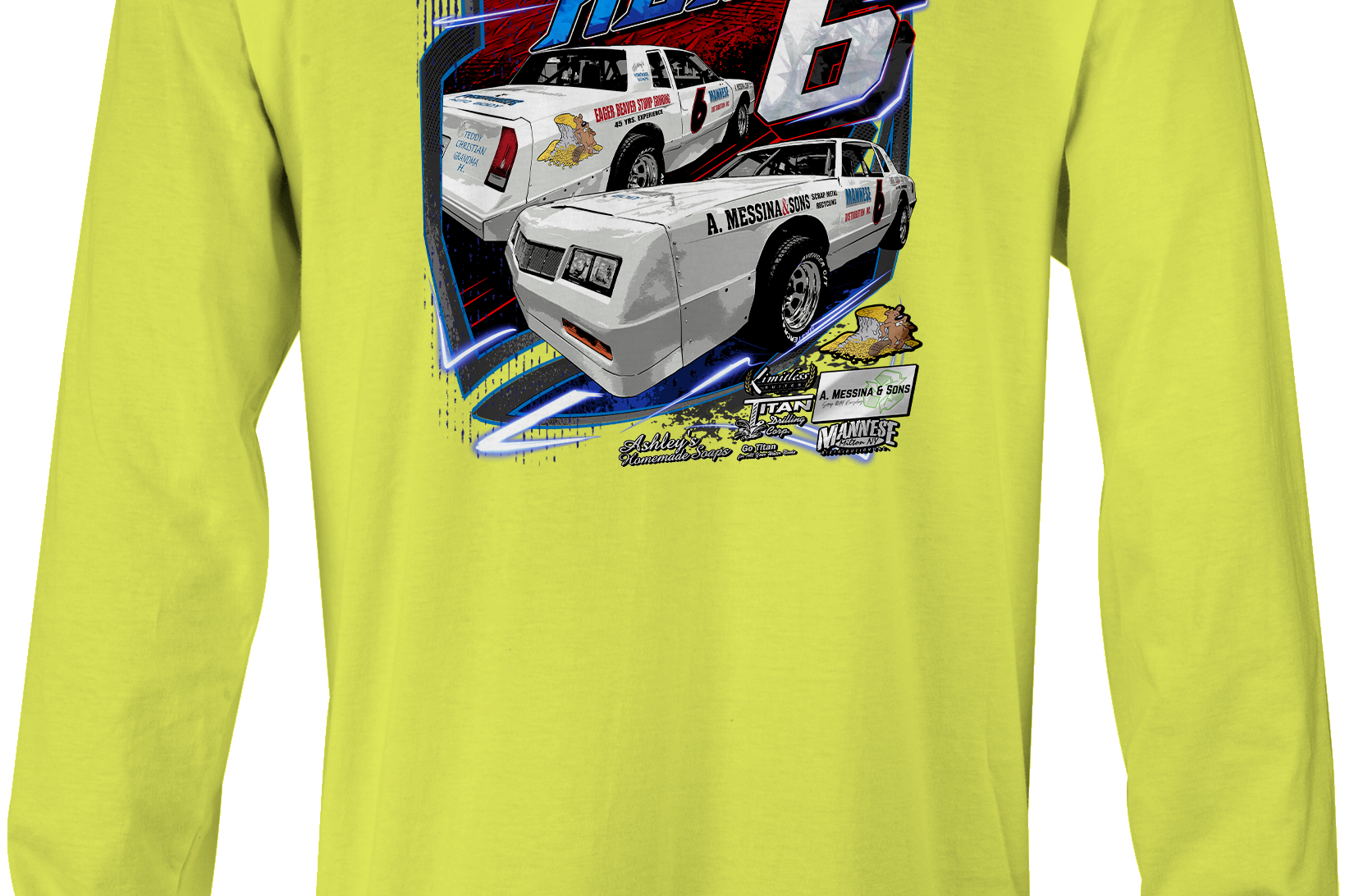 Tyler Romer Long Sleeves Black Acid Apparel