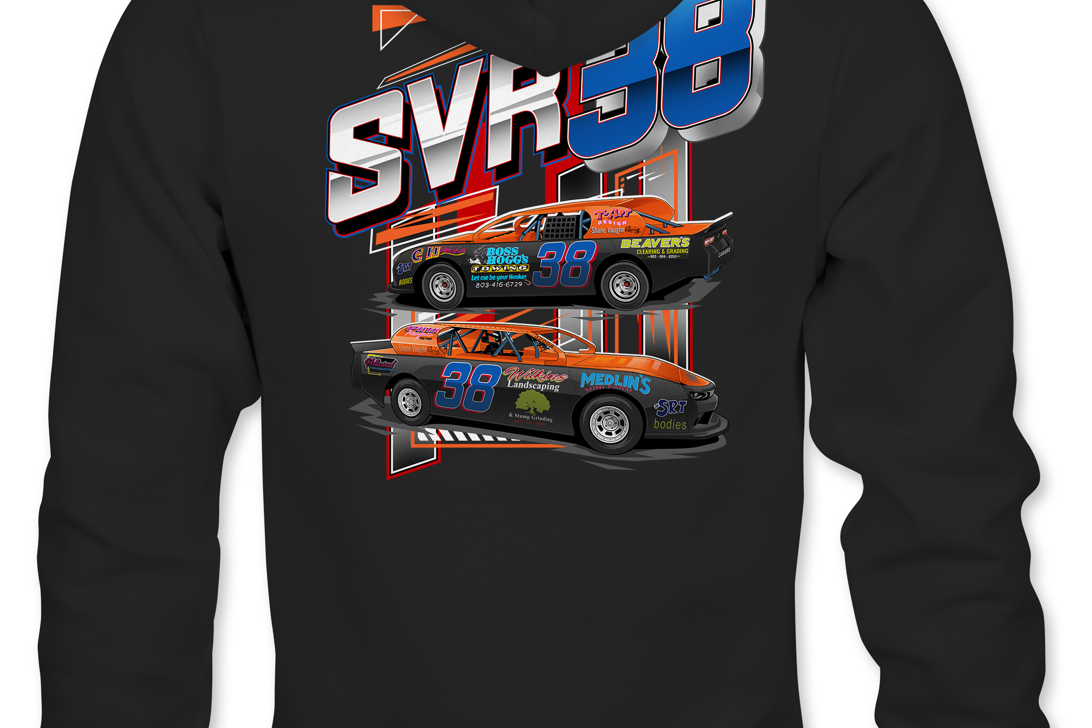 Shane Vaughn Hoodies - Black Acid Apparel
