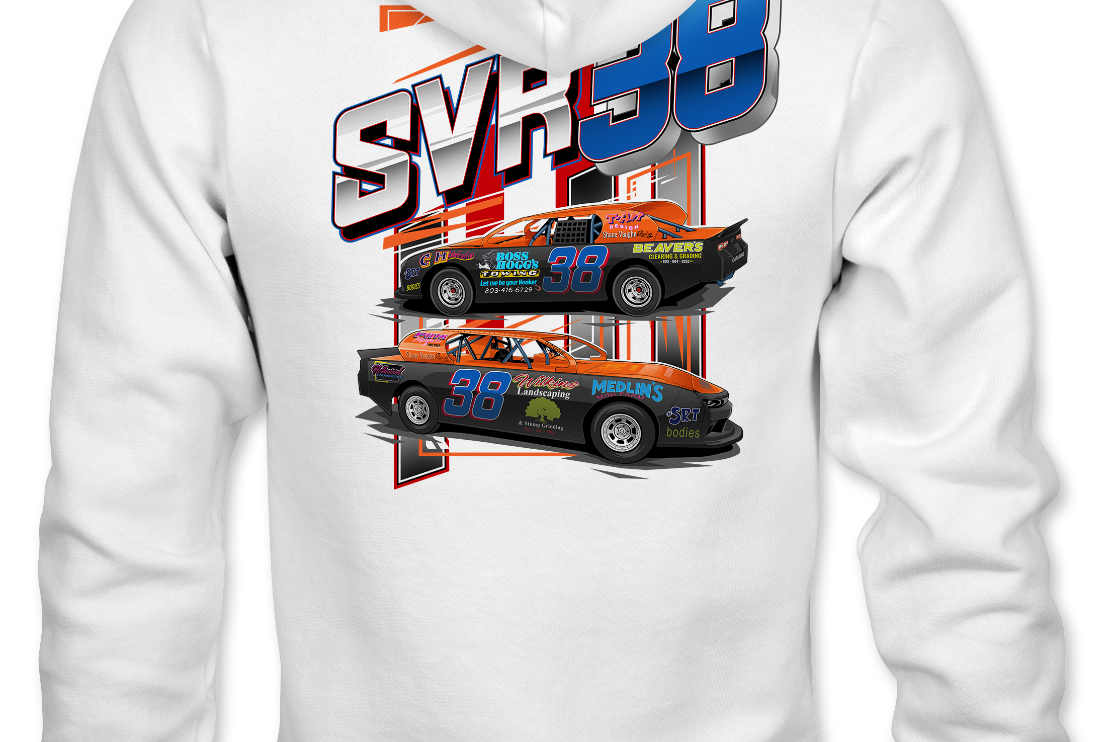 Shane Vaughn Hoodies - Black Acid Apparel