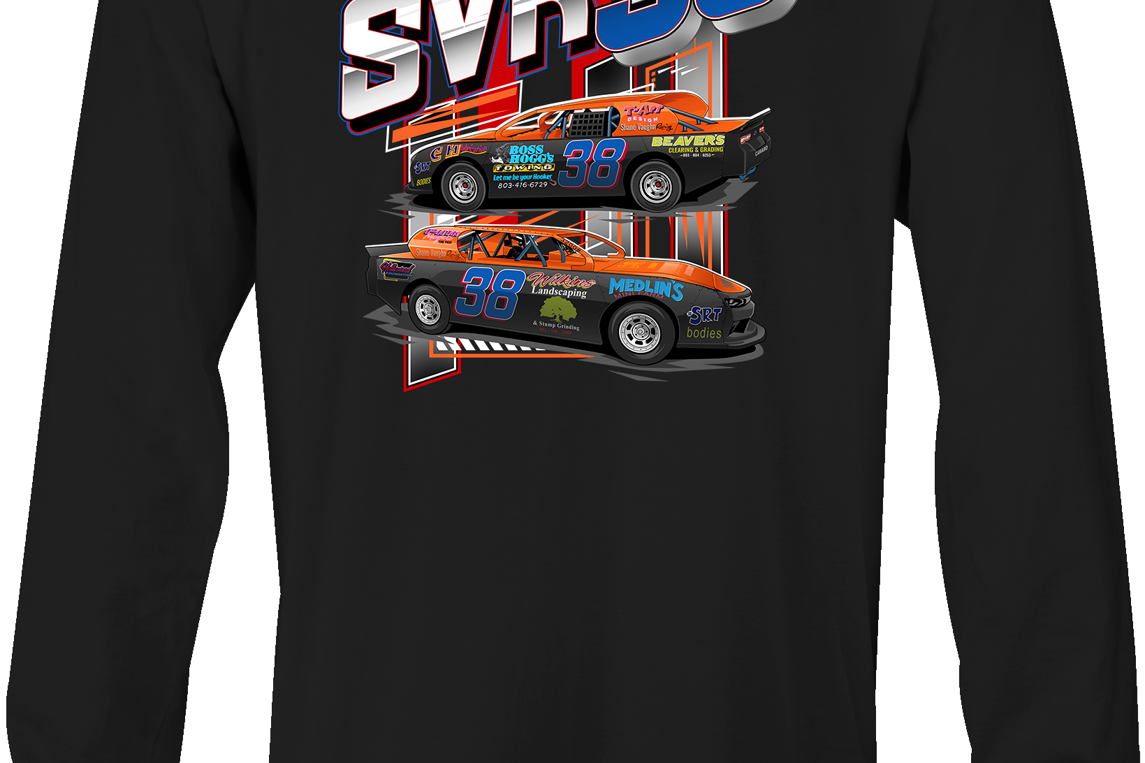 Shane Vaughn Long Sleeves - Black Acid Apparel