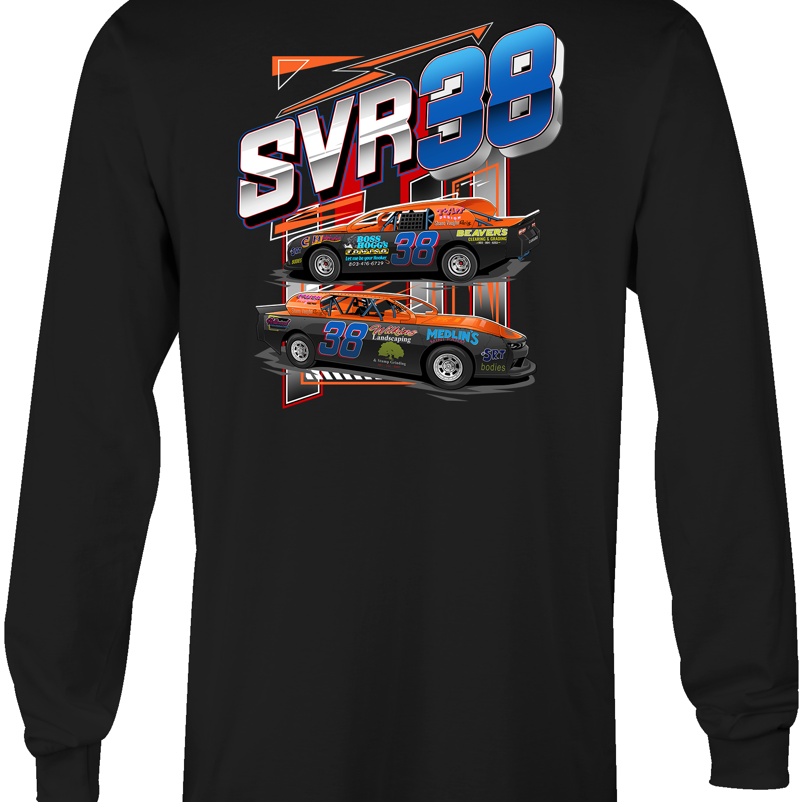 Shane Vaughn Long Sleeves - Black Acid Apparel