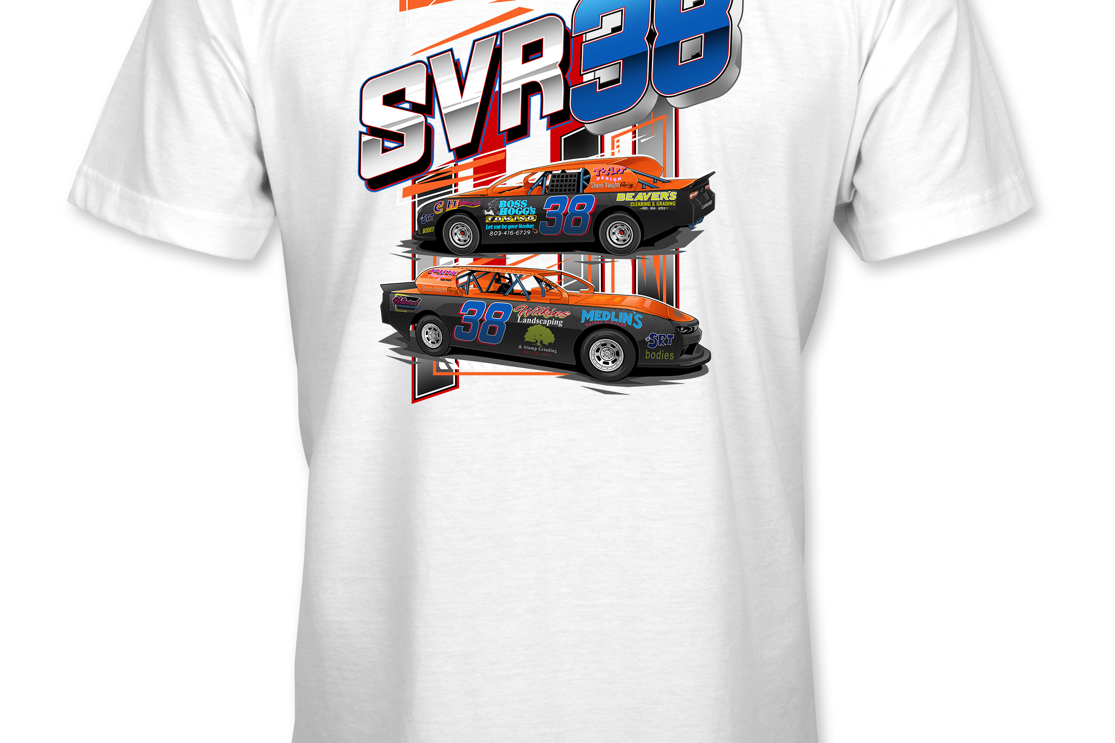 Shane Vaughn T-Shirts - Black Acid Apparel