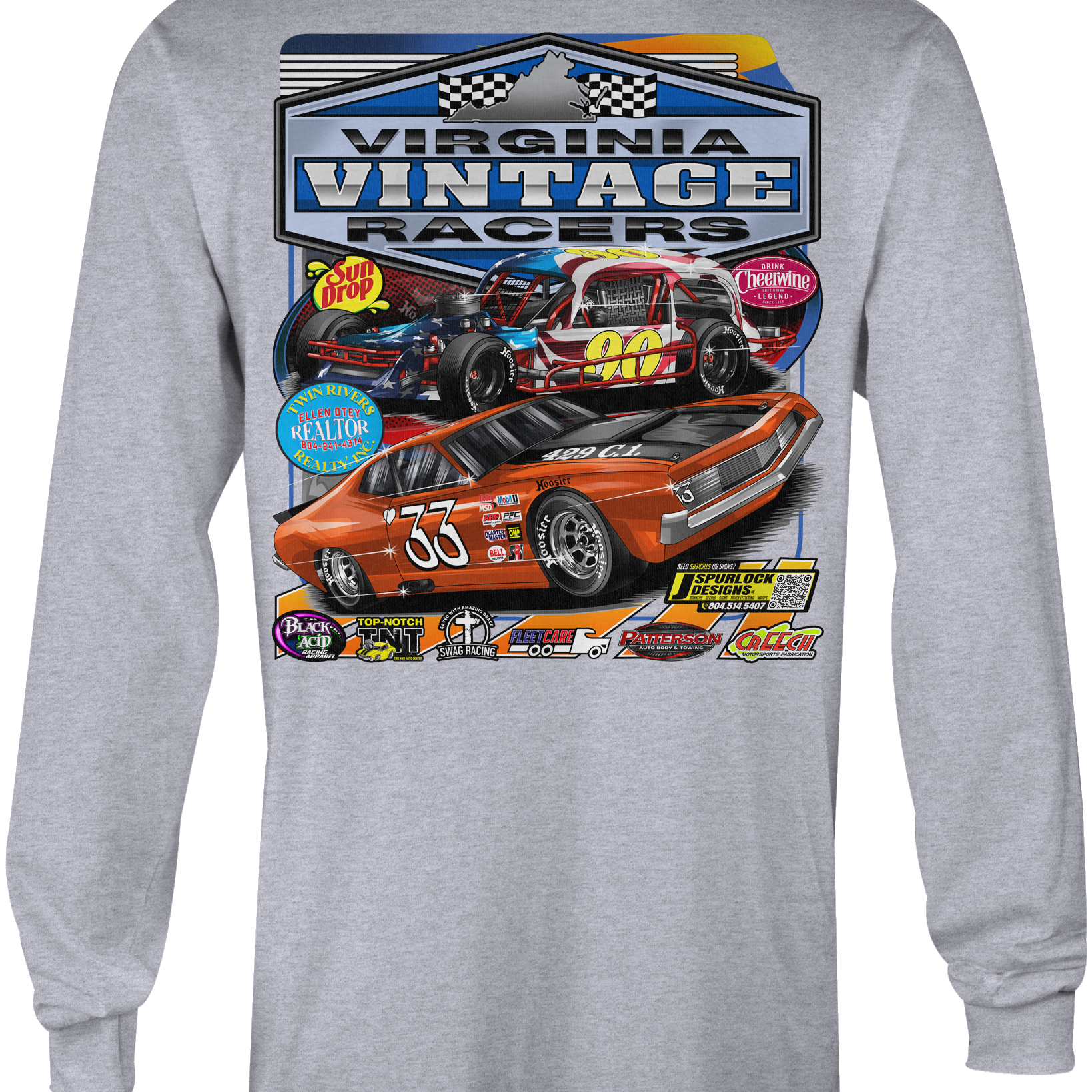 Virginia Vintage Racers 2026 Long Sleeves