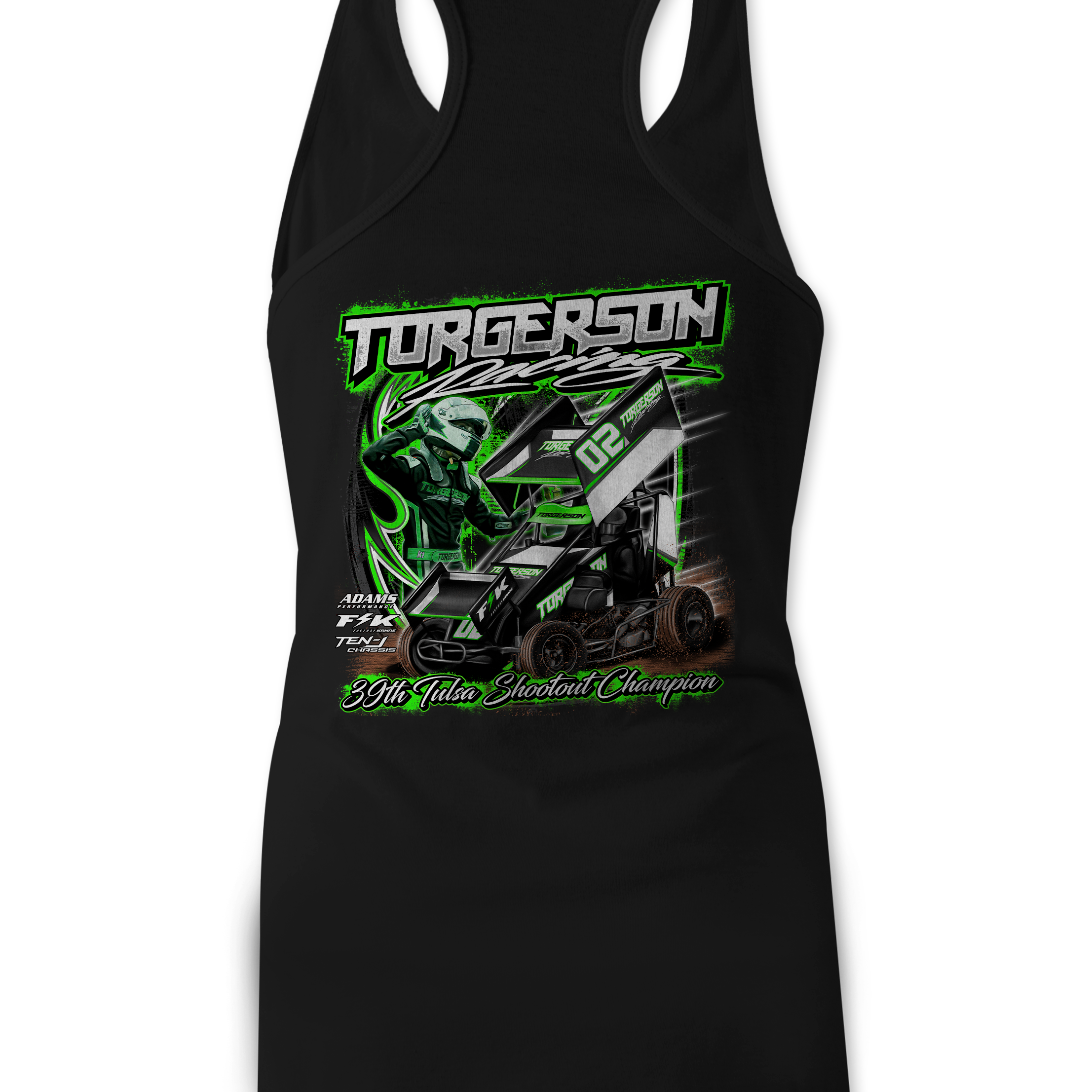 Ashton Torgerson Tulsa Shootout 2024 Tank Tops Black Acid Apparel