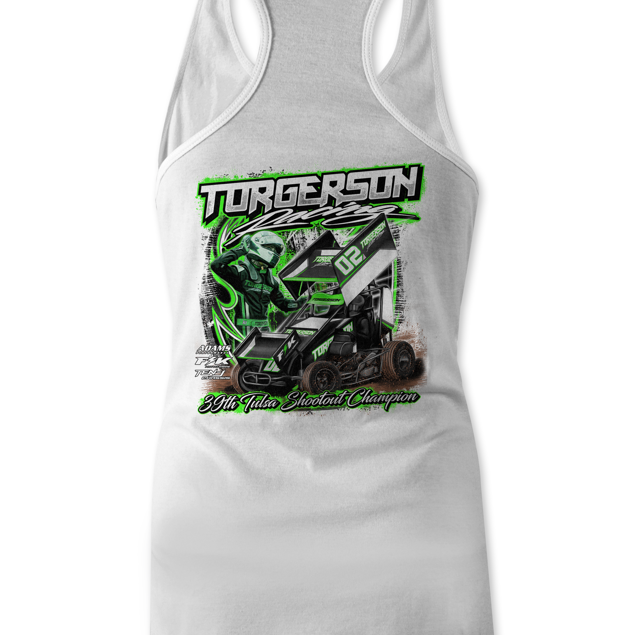 Ashton Torgerson Tulsa Shootout 2024 Tank Tops Black Acid Apparel