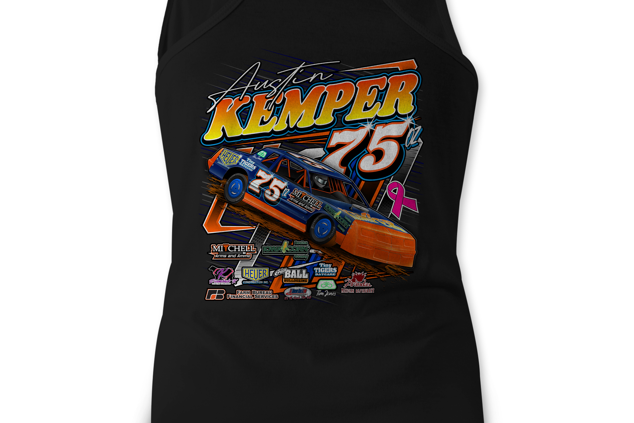 Austin Kemper Tank Tops Black Acid Apparel