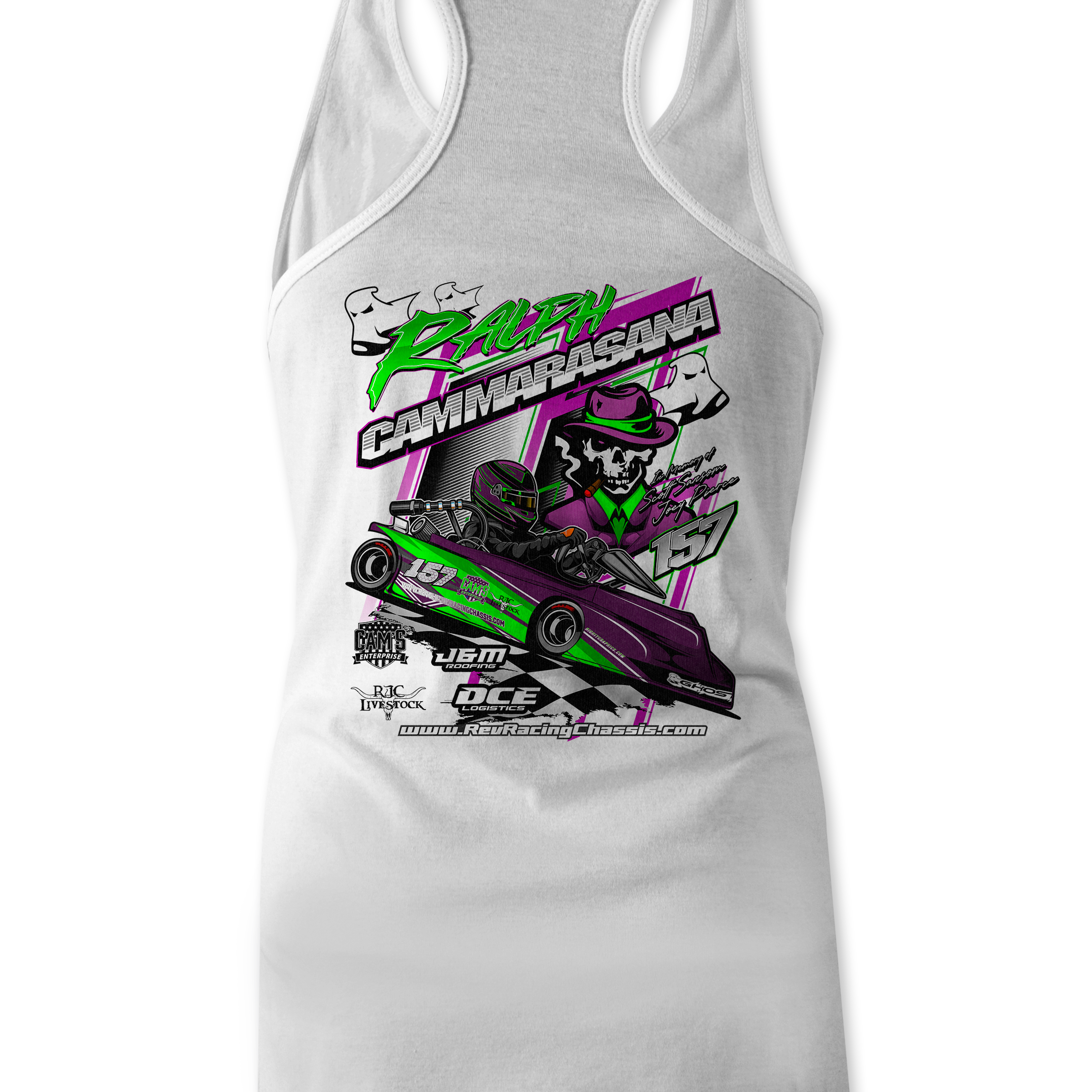 Ralph Cammarasana Tank Tops Black Acid Apparel