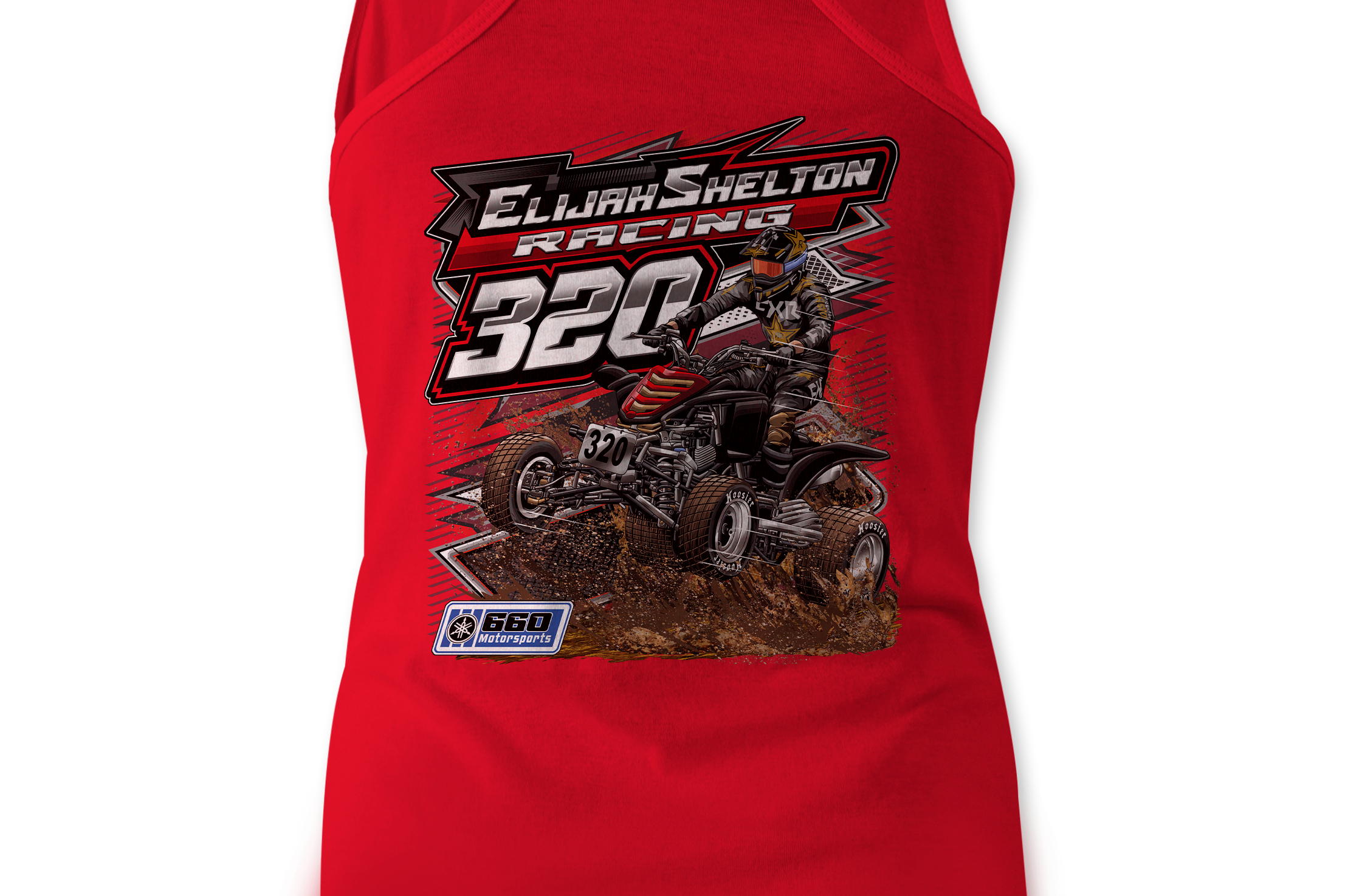 Elijah Shelton Tank Tops Black Acid Apparel