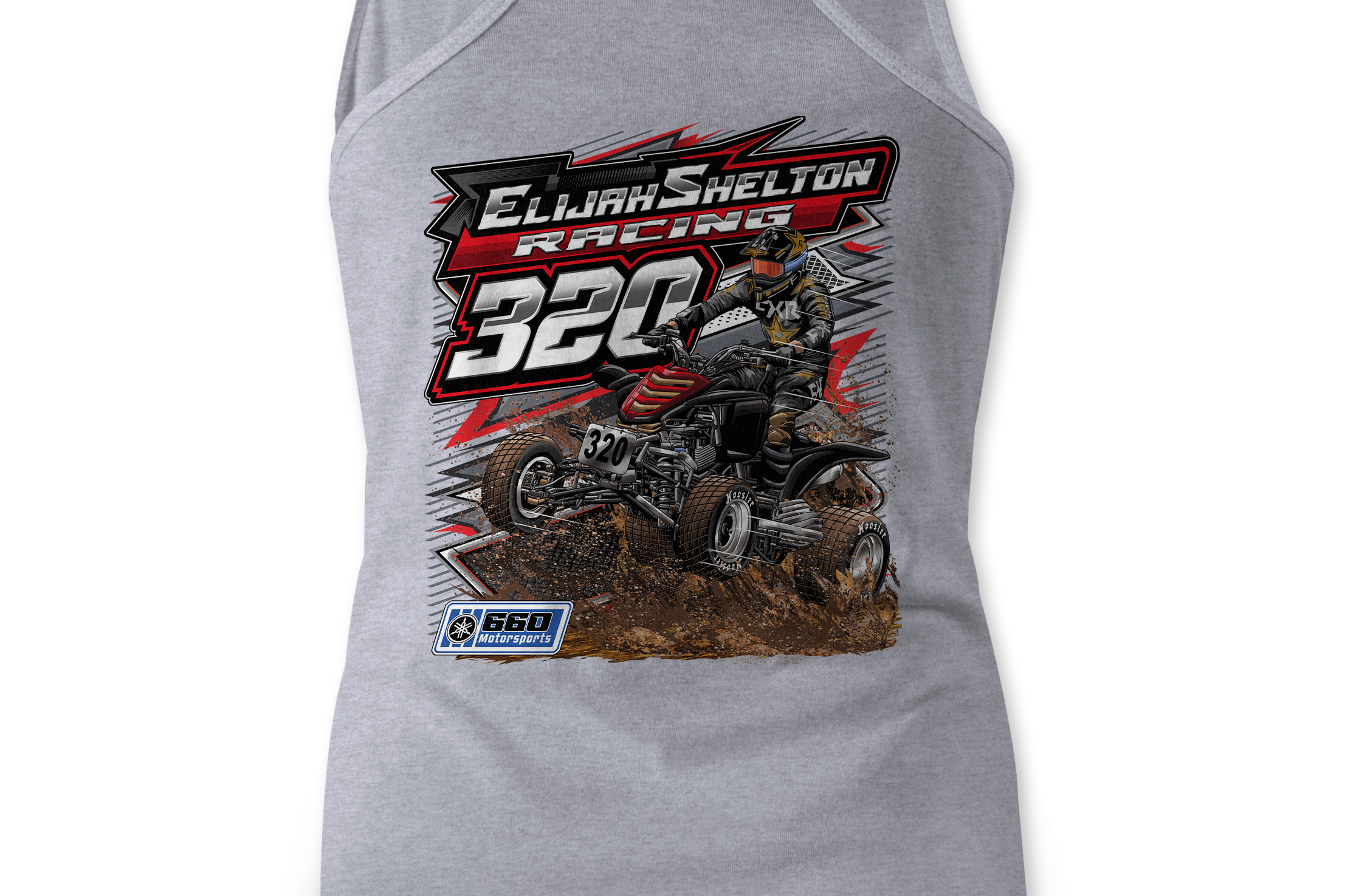 Elijah Shelton Tank Tops Black Acid Apparel