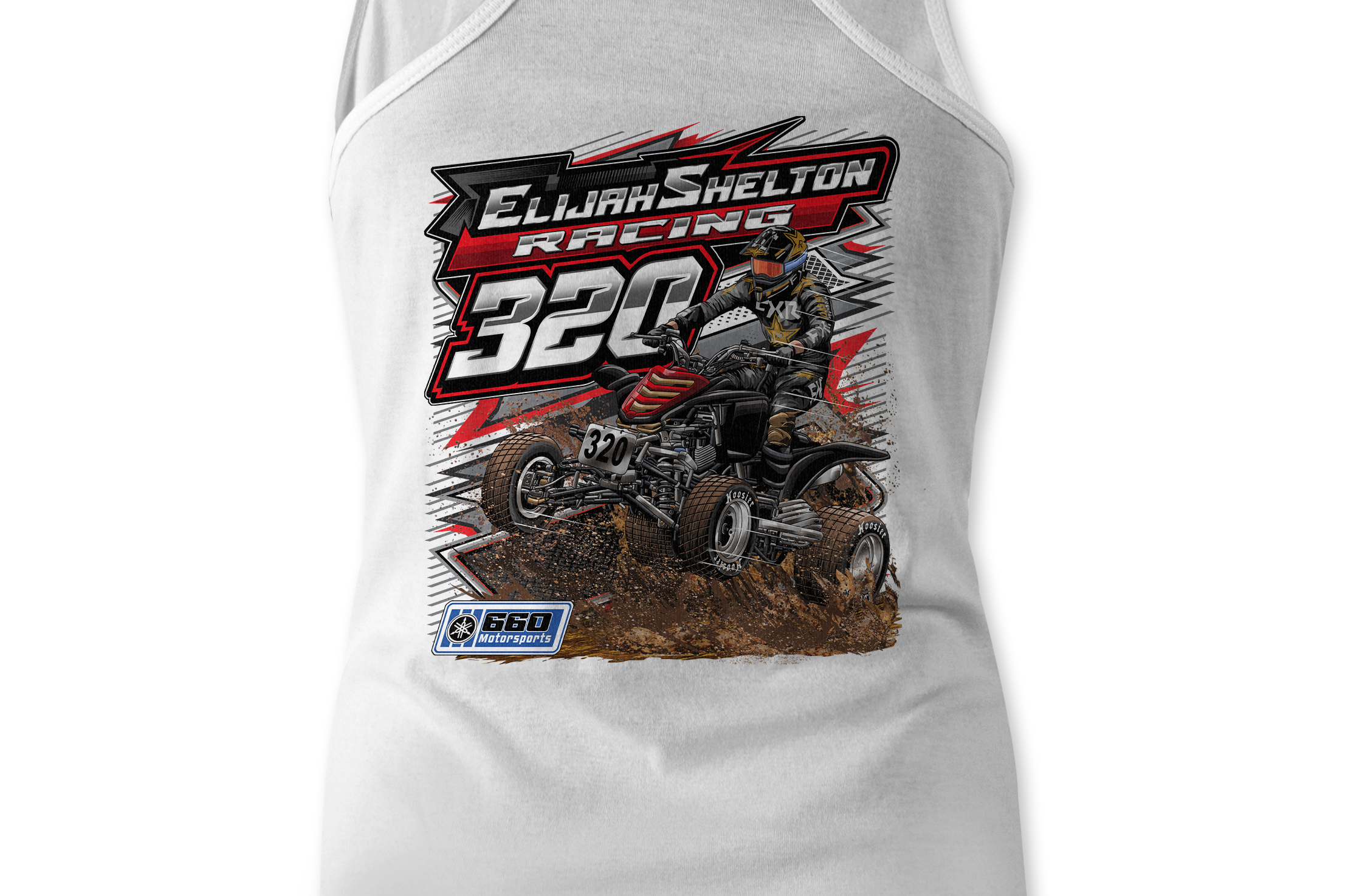 Elijah Shelton Tank Tops Black Acid Apparel