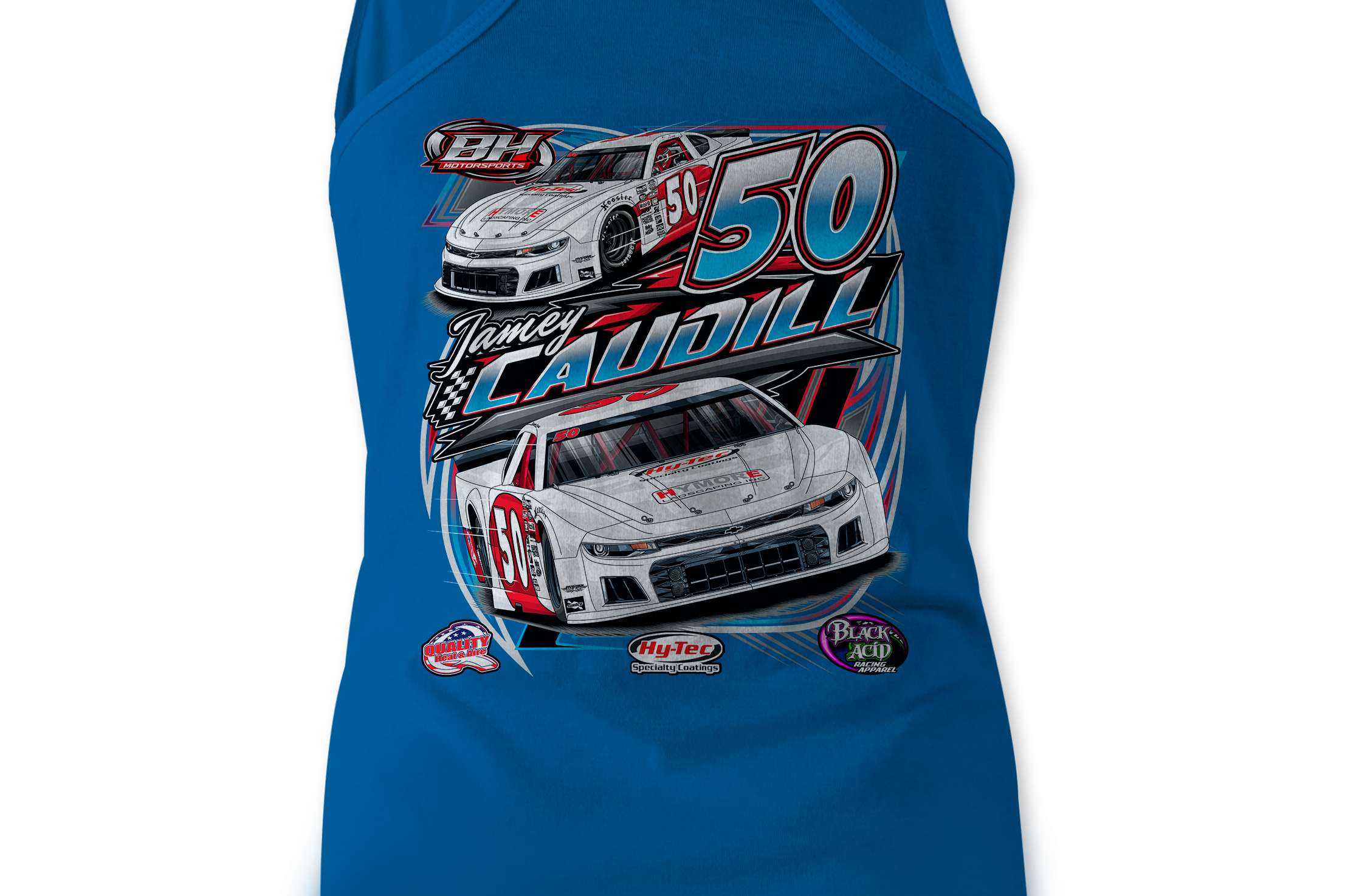 Jamey Caudill Tank Tops Black Acid Apparel