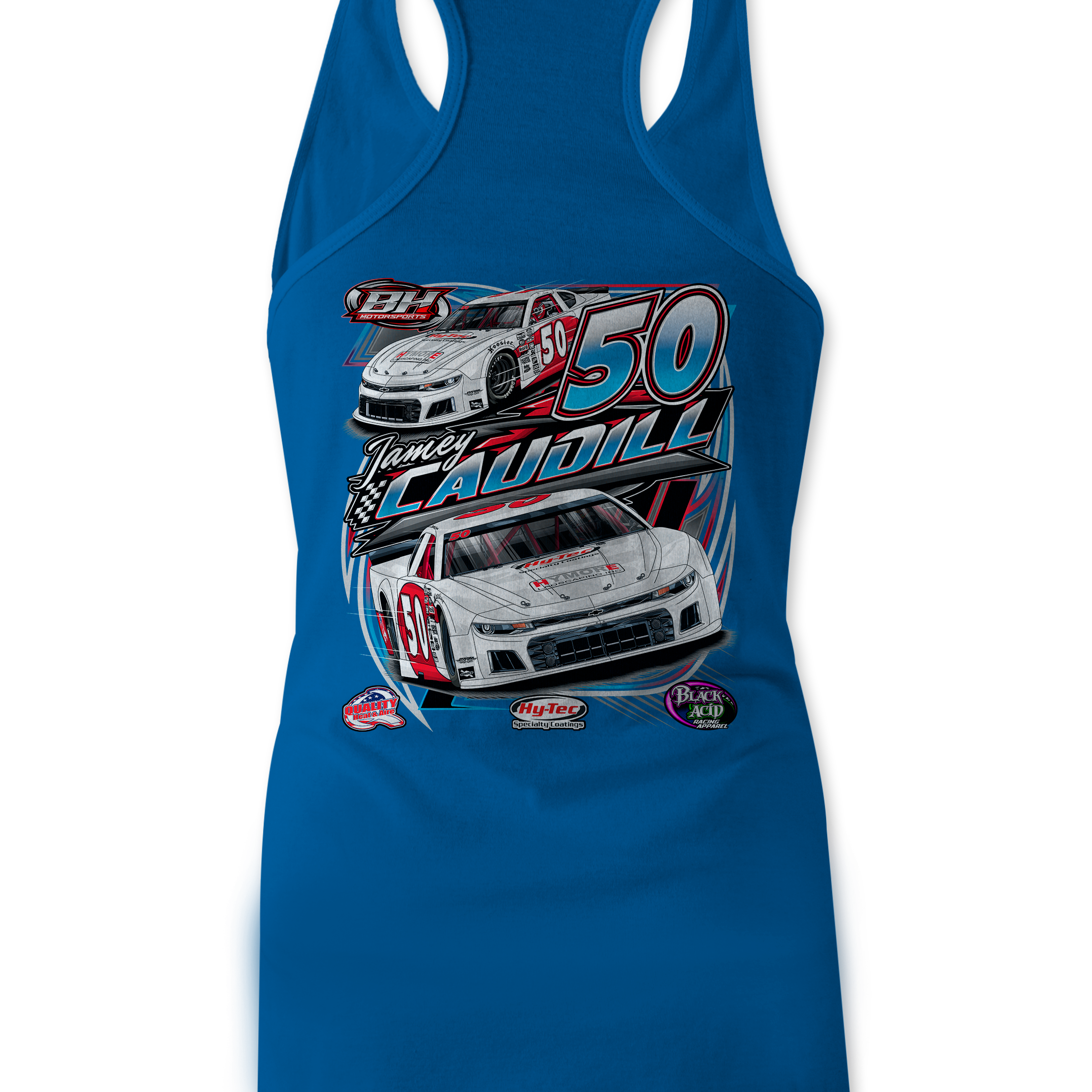 Jamey Caudill Tank Tops Black Acid Apparel