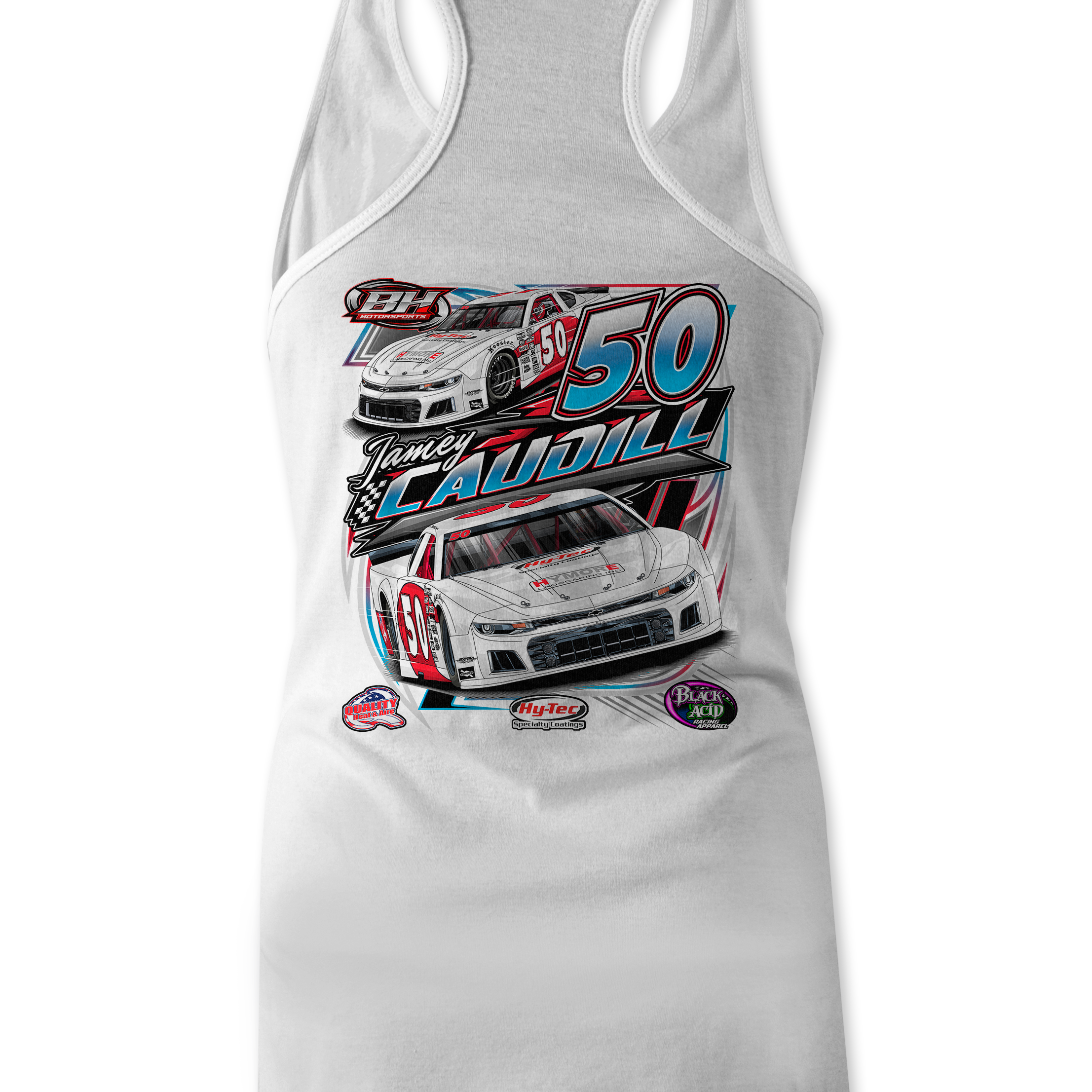 Jamey Caudill Tank Tops Black Acid Apparel