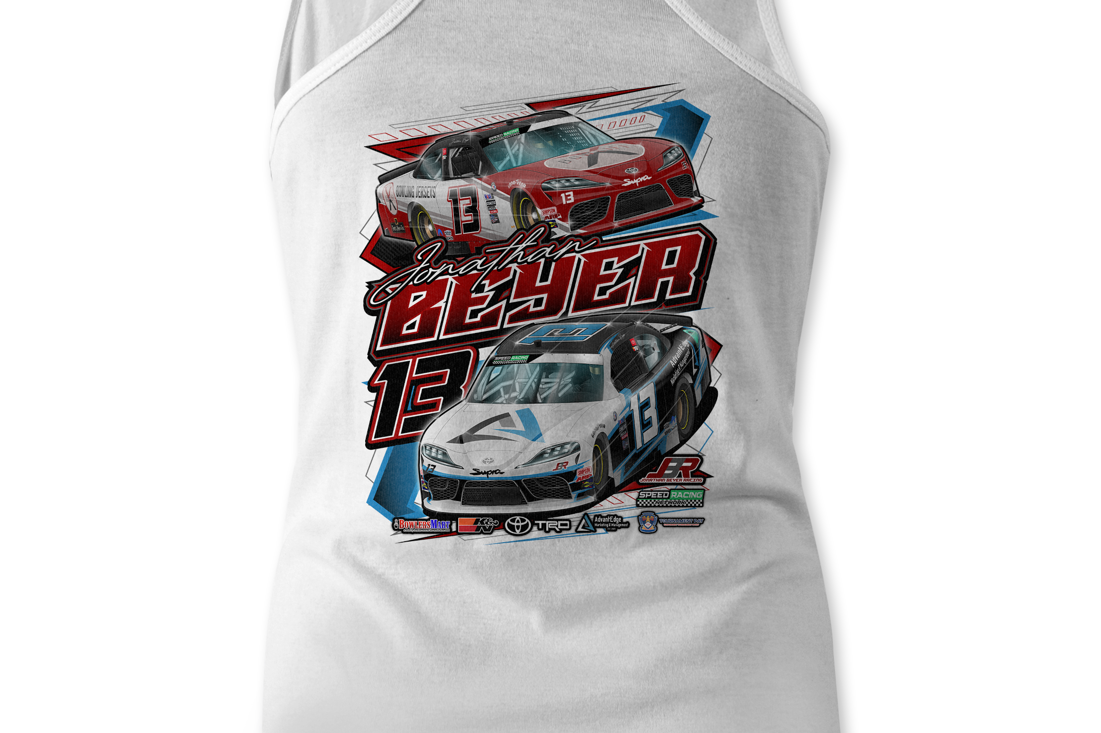 Jonathan Beyer Tank Tops Black Acid Apparel