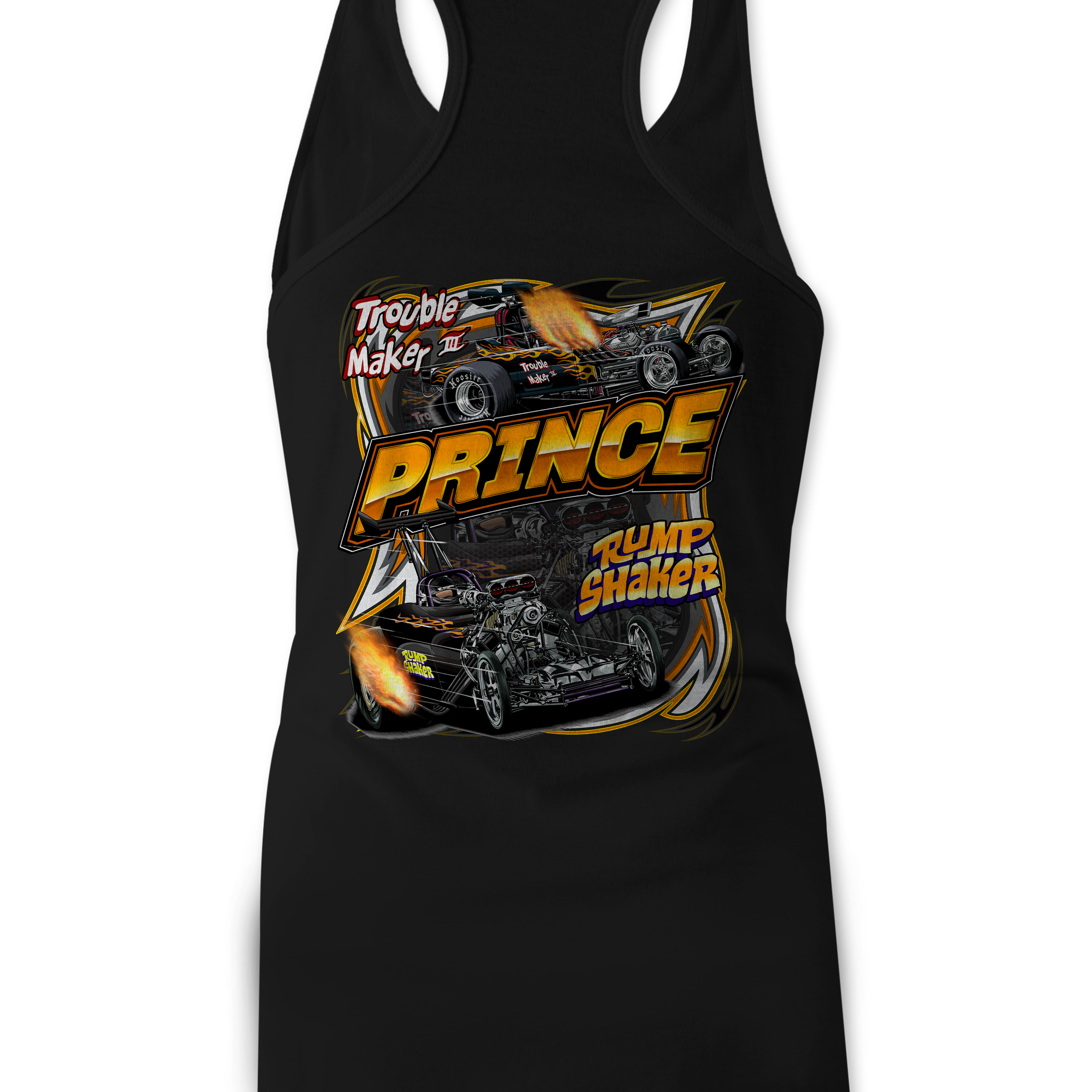 Mark Prince Tank Tops Black Acid Apparel