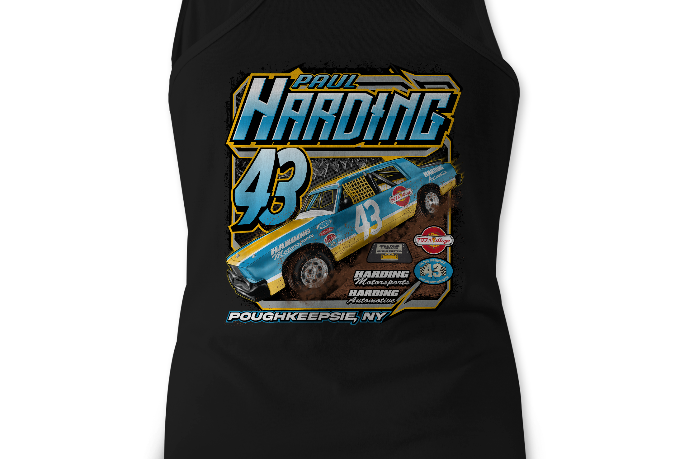 Paul Harding Tank Tops Black Acid Apparel