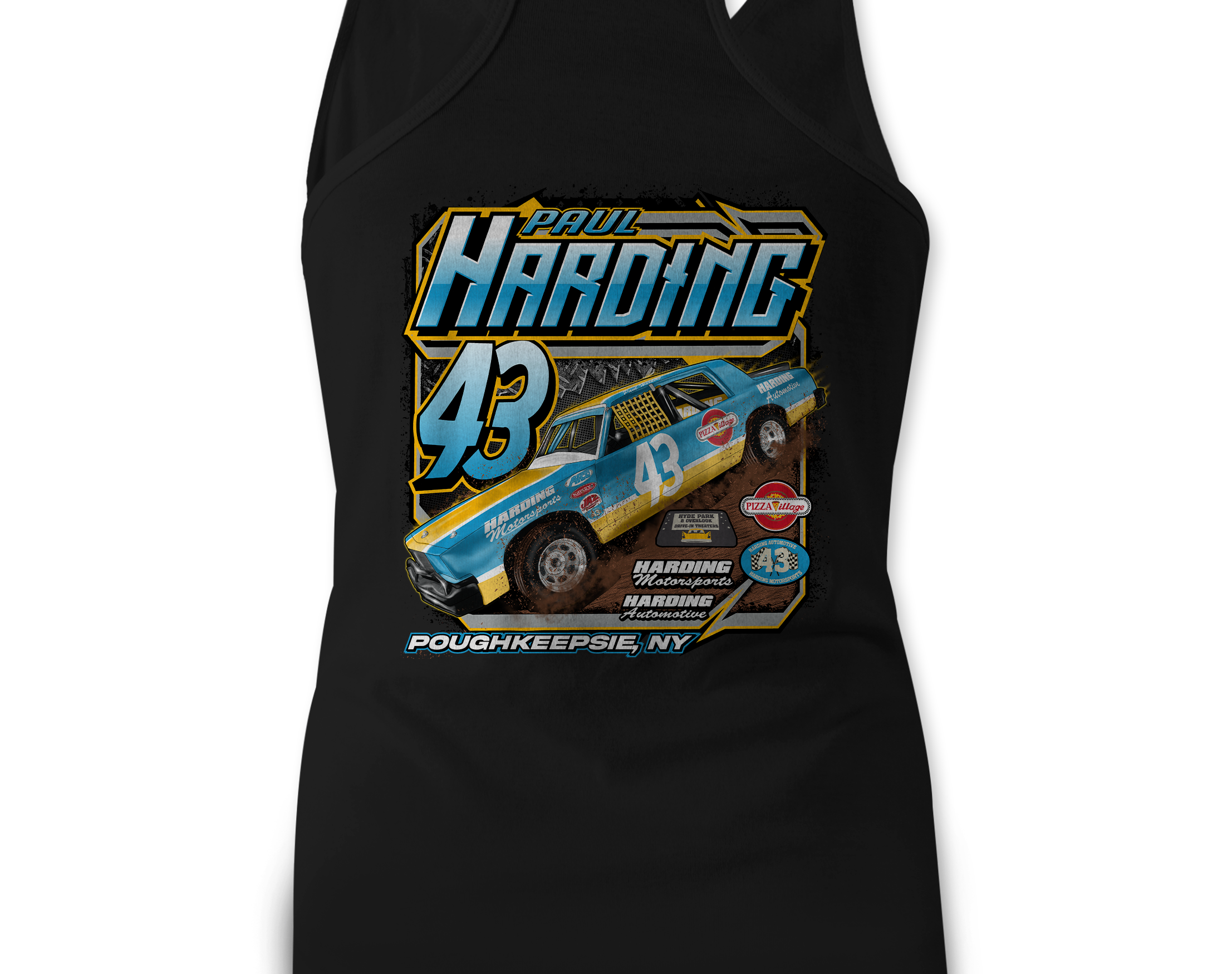 Paul Harding Tank Tops Black Acid Apparel