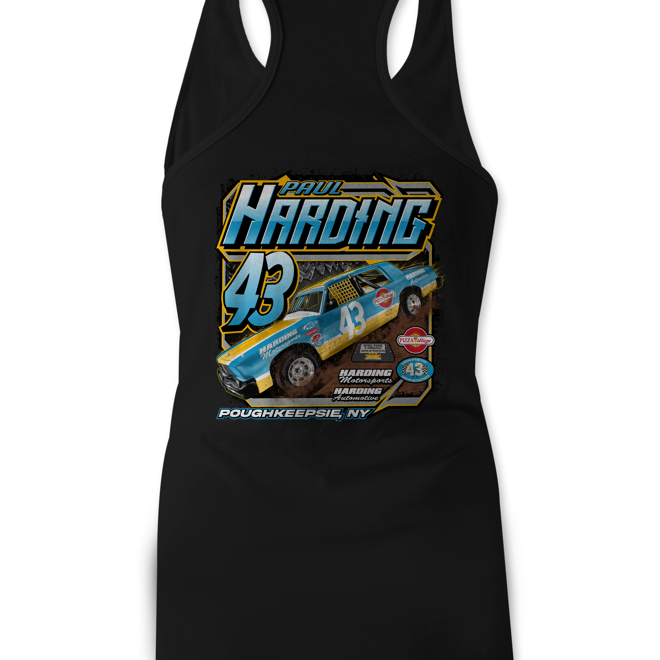 Paul Harding Tank Tops Black Acid Apparel