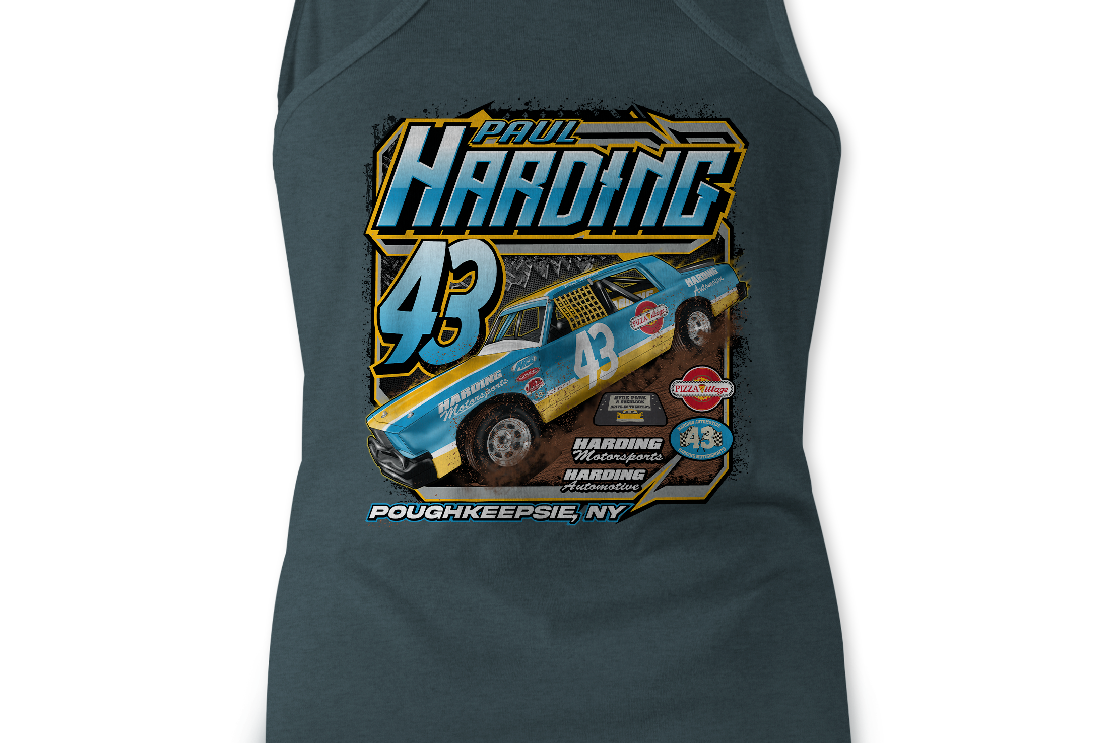 Paul Harding Tank Tops Black Acid Apparel