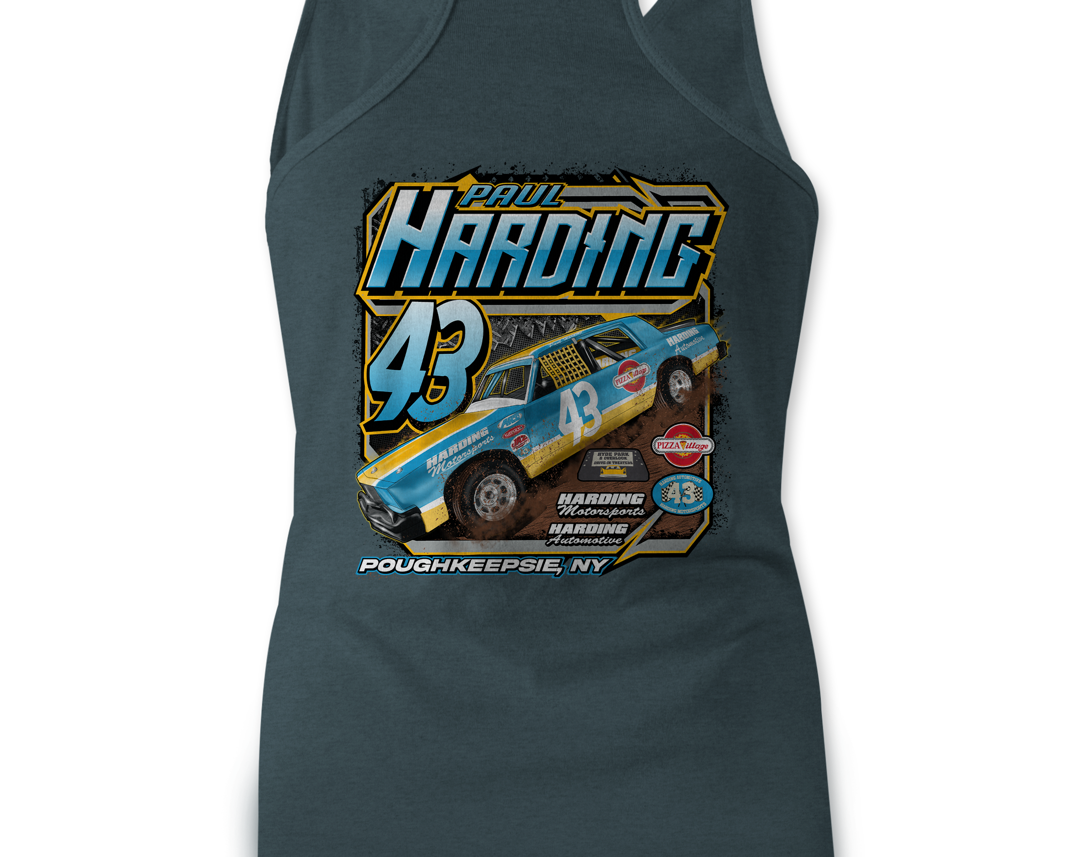 Paul Harding Tank Tops Black Acid Apparel