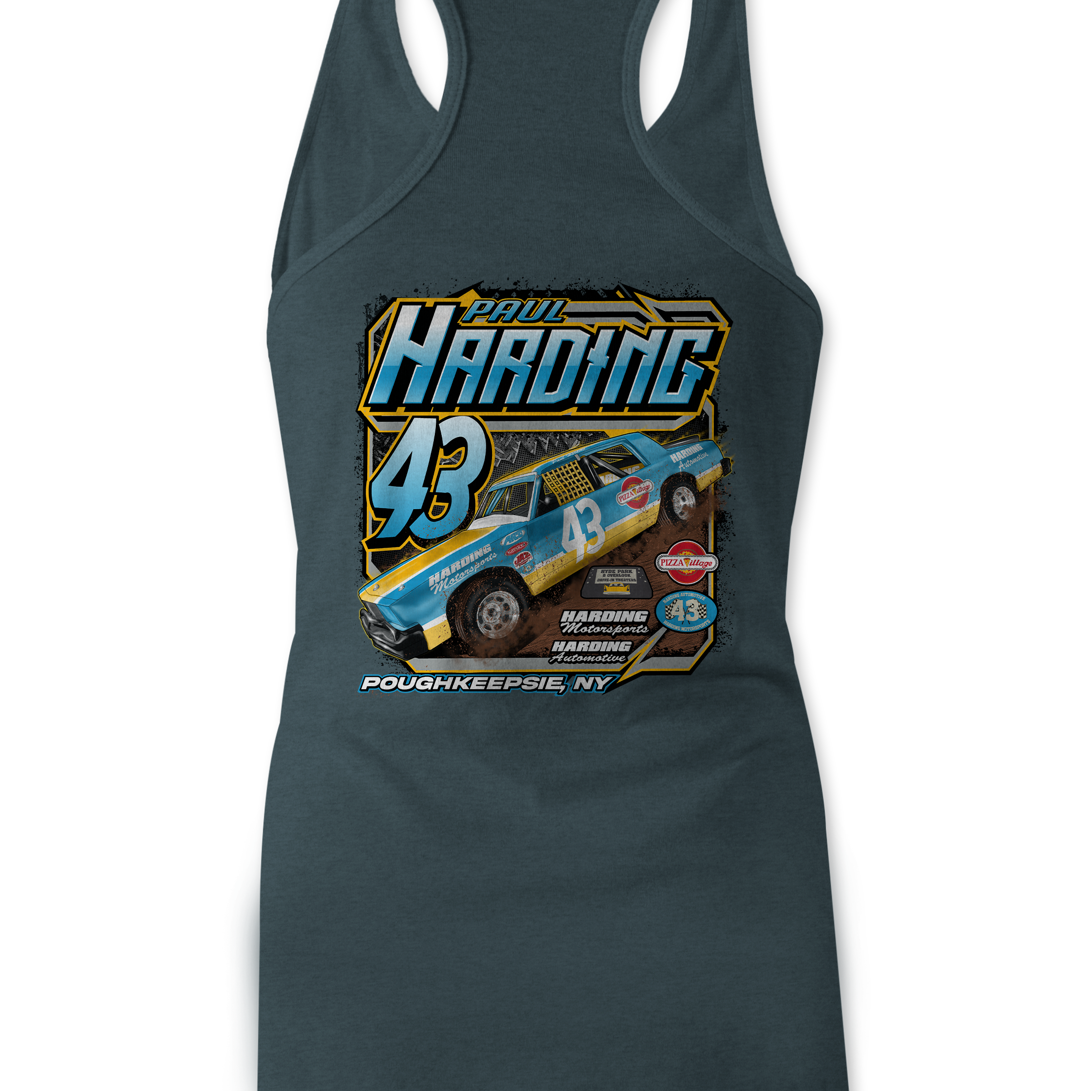 Paul Harding Tank Tops Black Acid Apparel