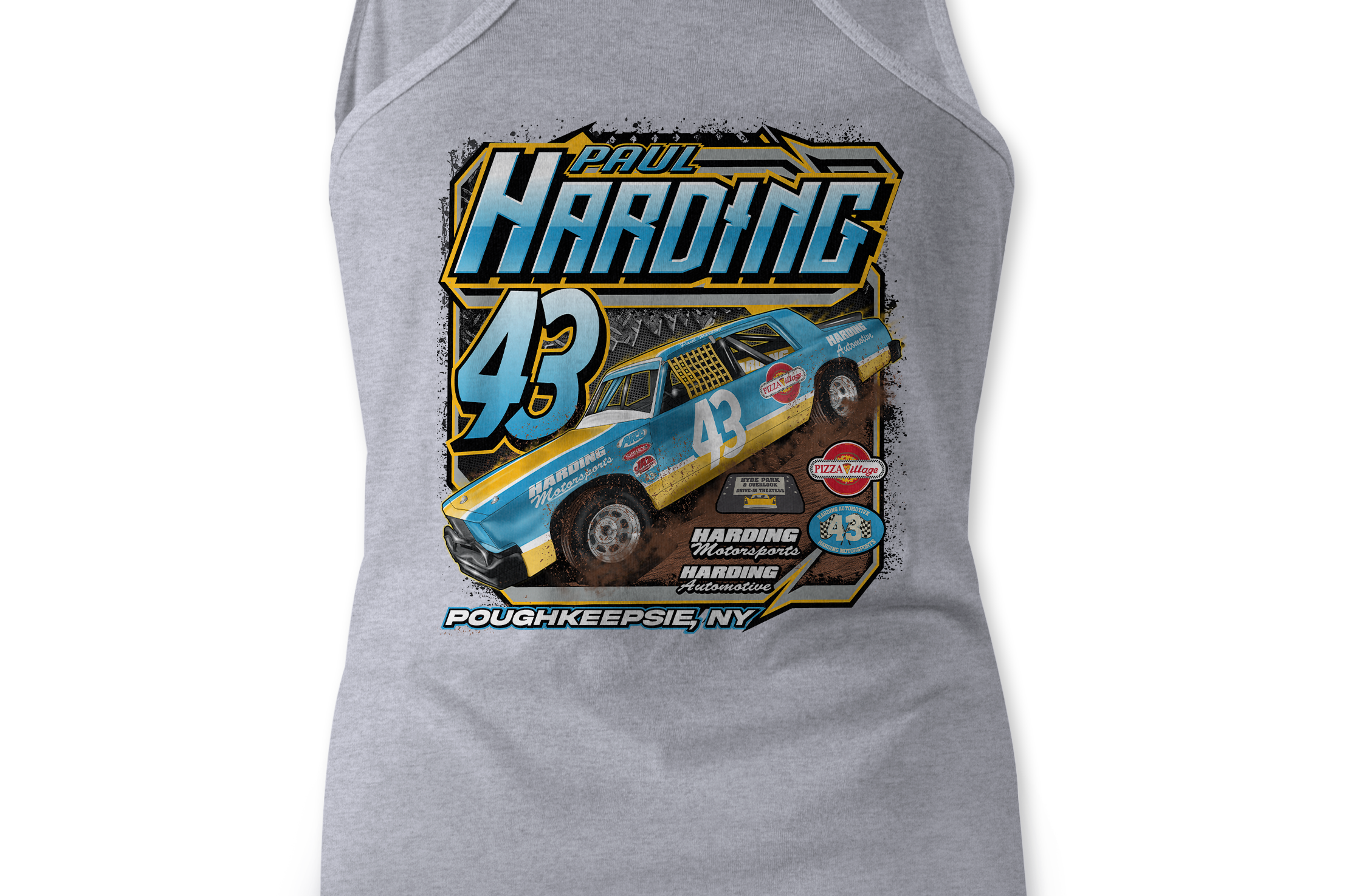 Paul Harding Tank Tops Black Acid Apparel